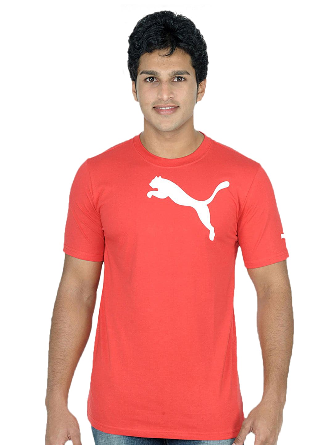 Puma Men Cat Red T-shirt