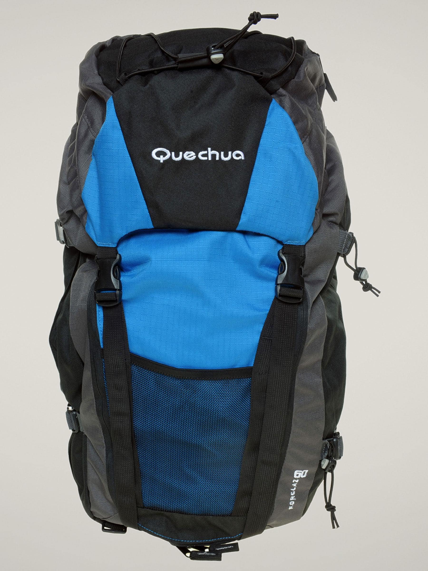 Quechua Spacious Blue-Black Backpack