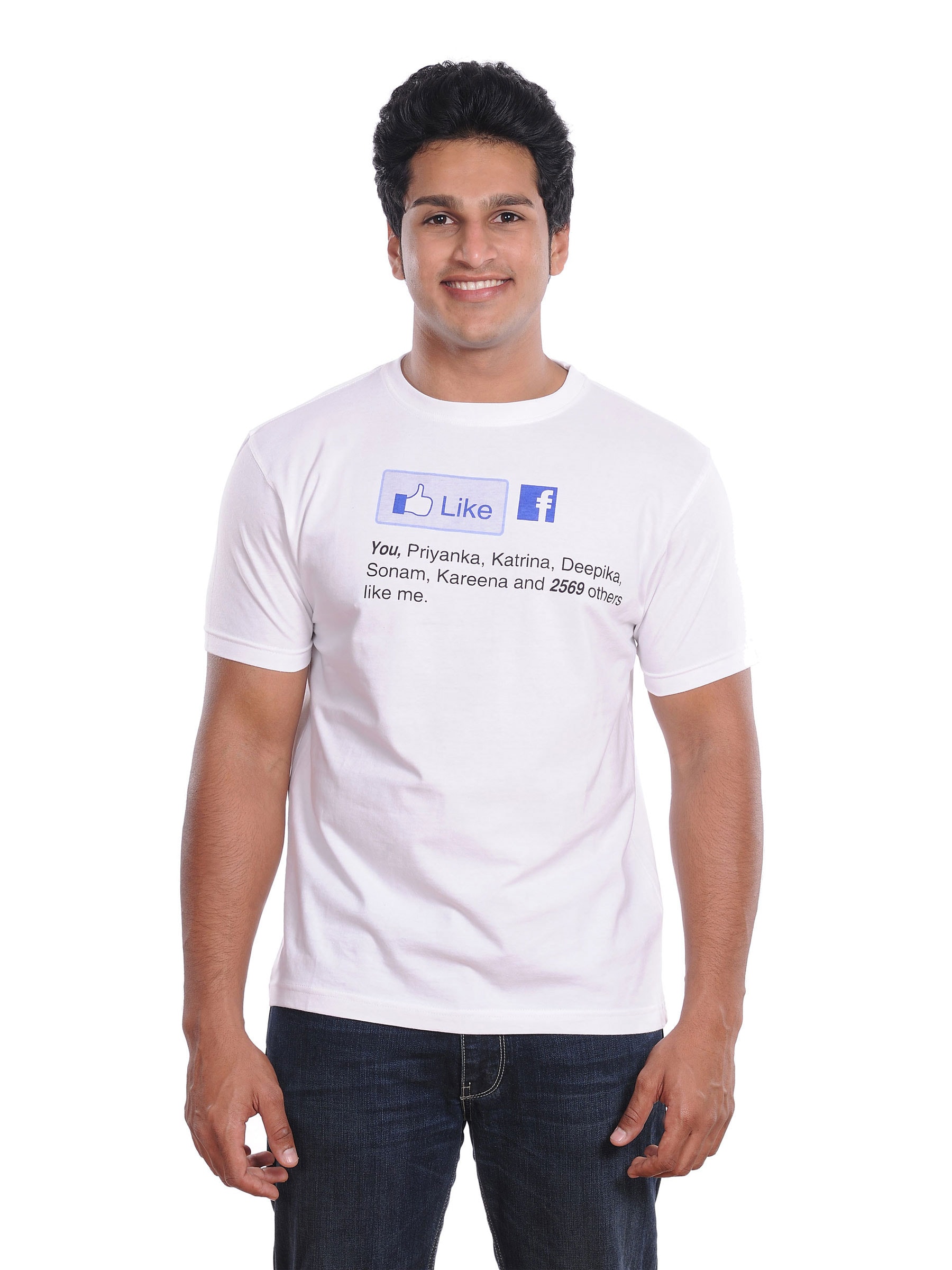 Inkfruit Mens Facebook Like T-shirt