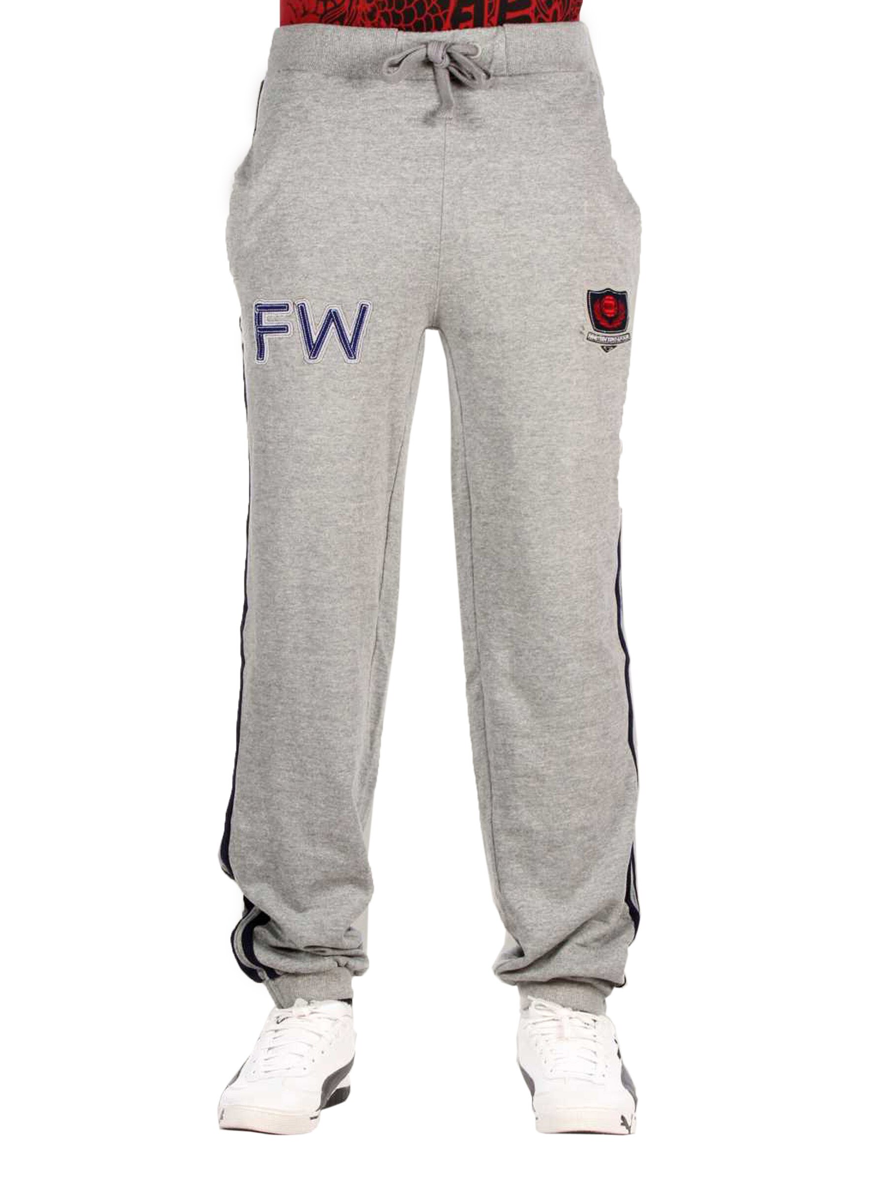 FIFA Mens Heritage Collection Grey Track Pants