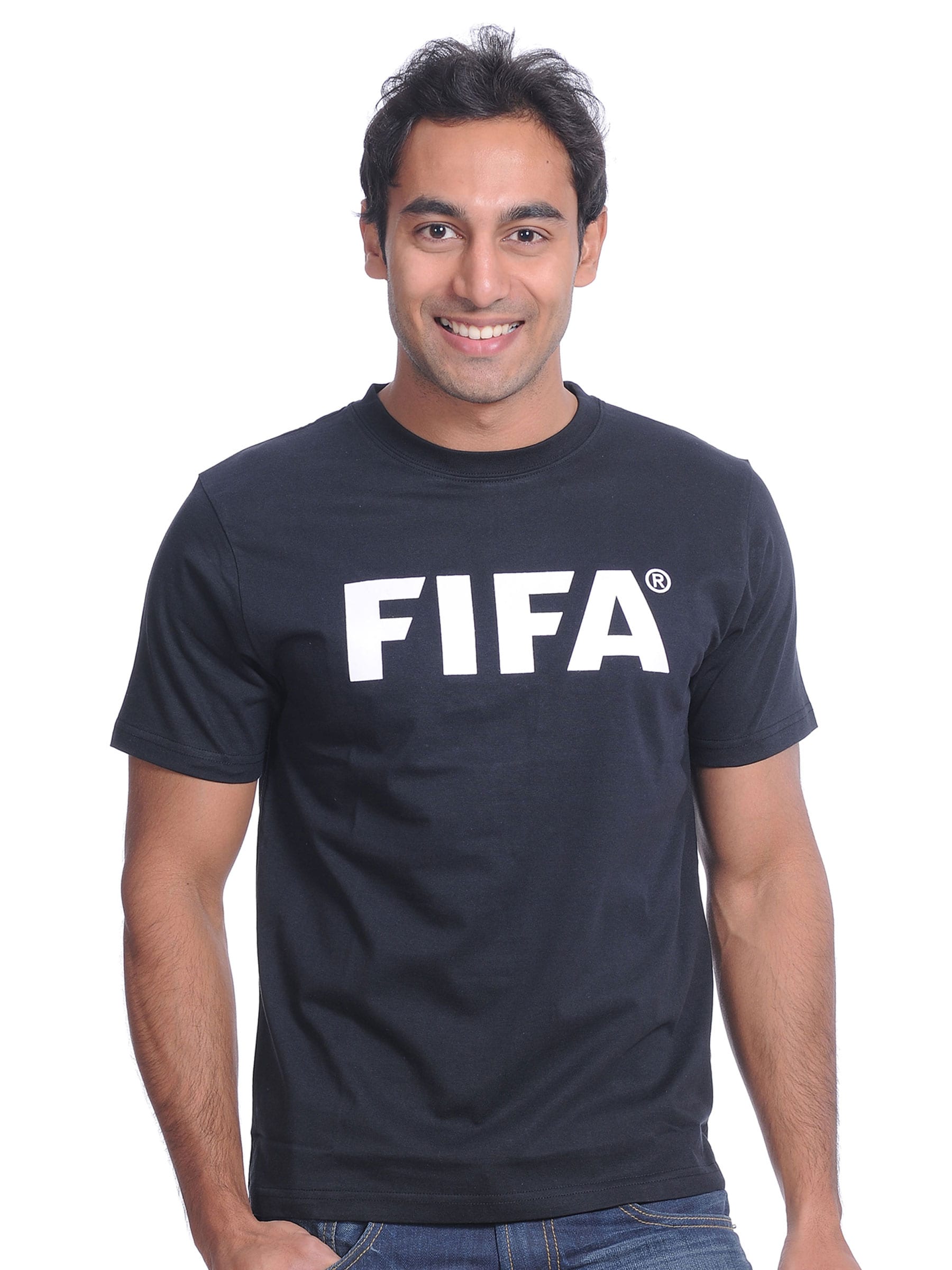 FIFA Mens Essentials Black T-shirt