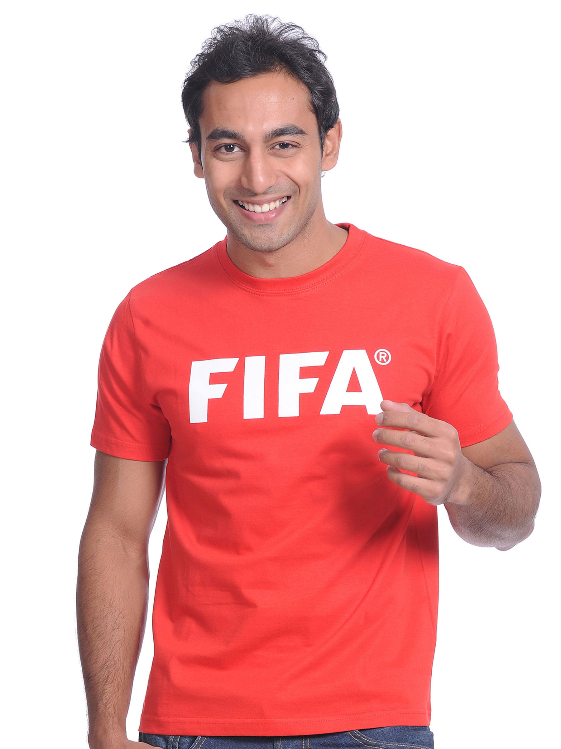 FIFA Mens Essentials Red T-shirt