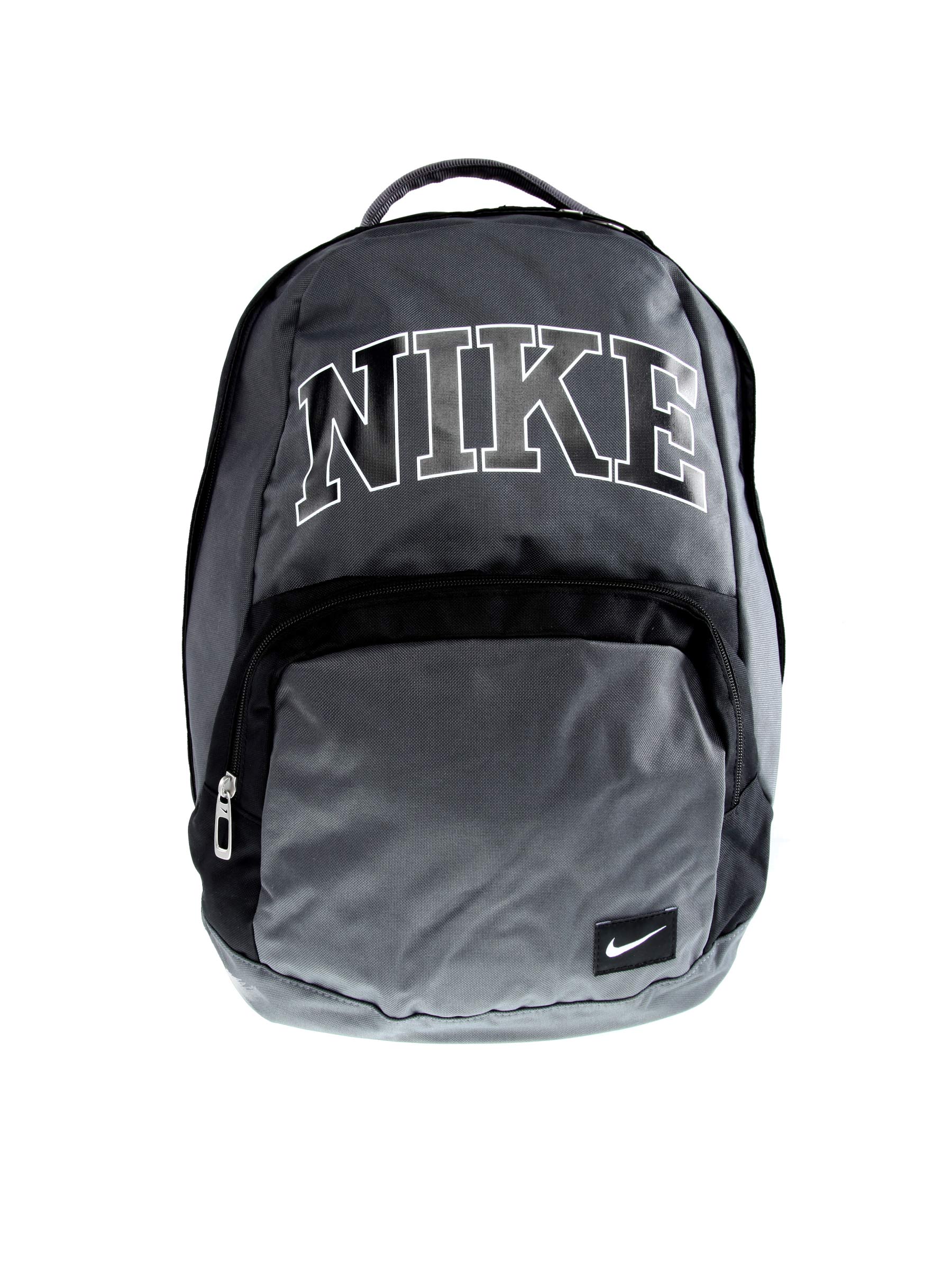 Nike Unisex Grey & Black Backpack