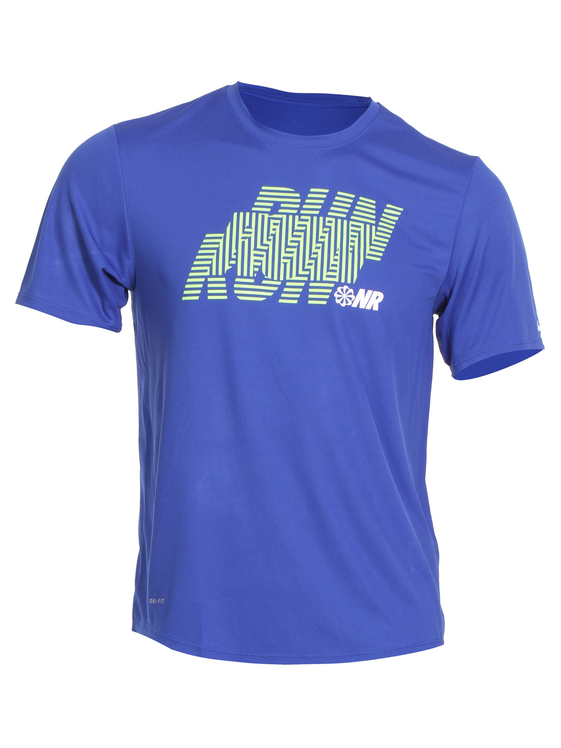 Nike Mens Challenger Graphic Blue T-shirt