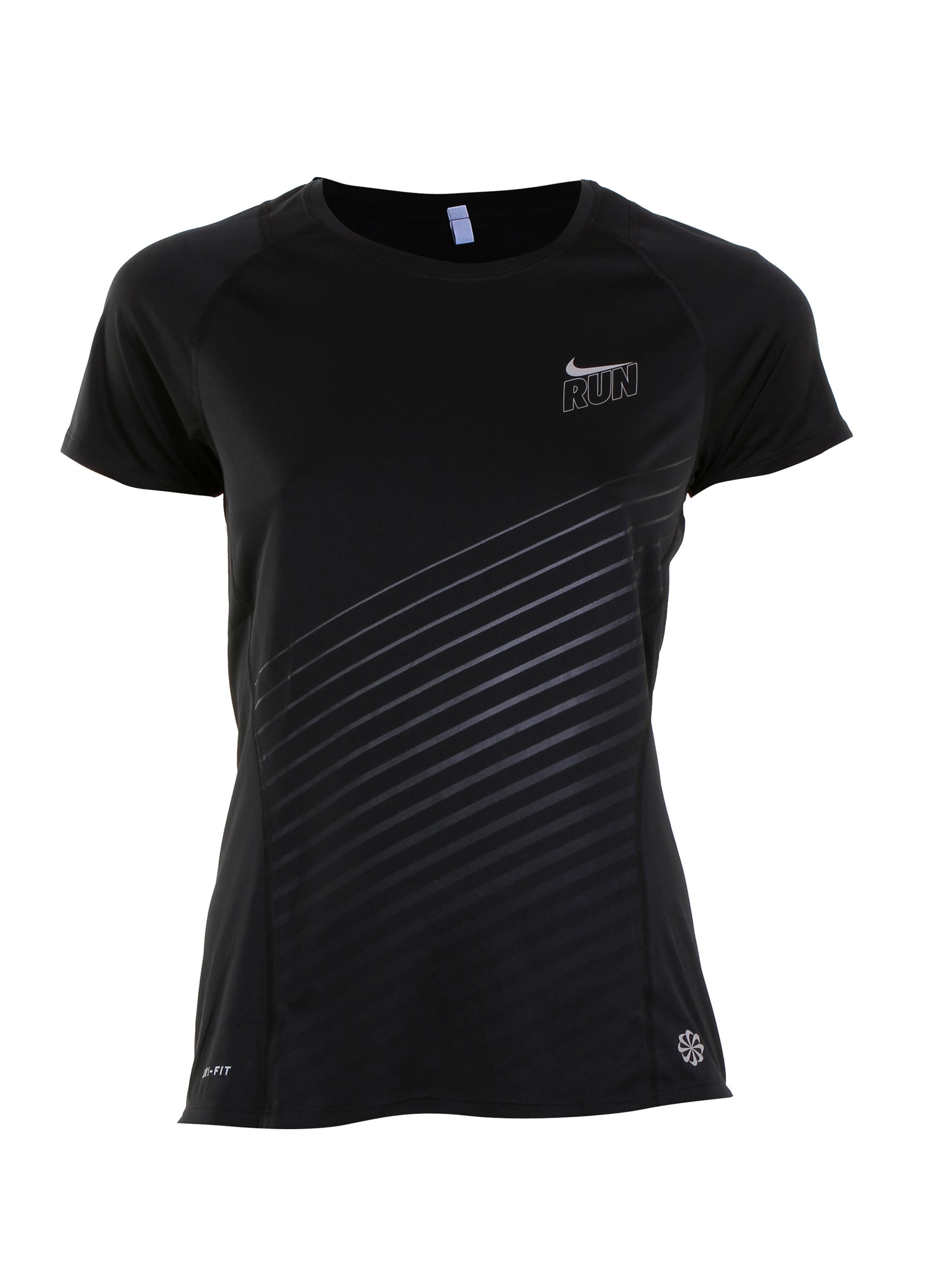 Nike Women Black T-shirt