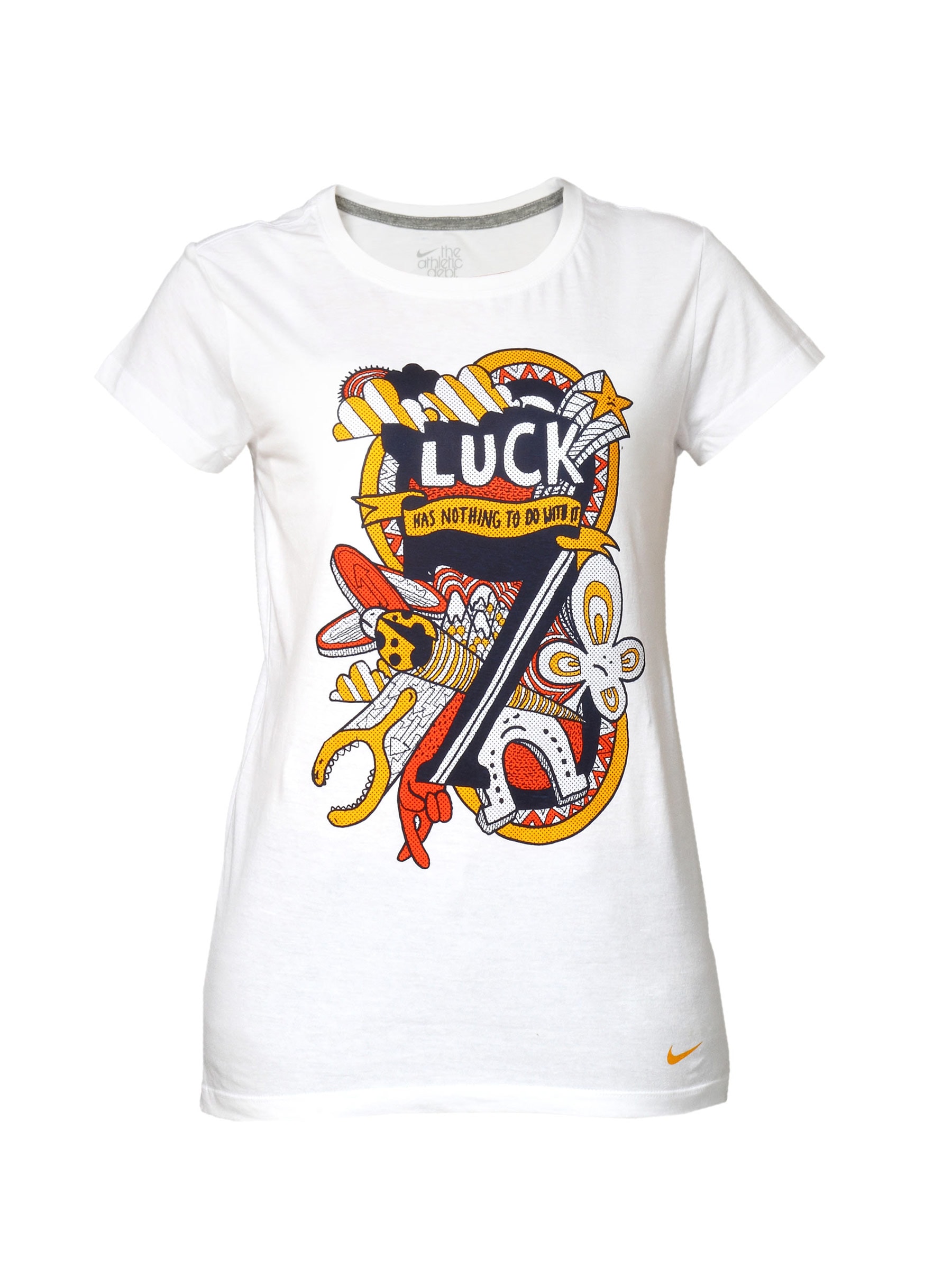 Nike Womens Luck White T-shirt