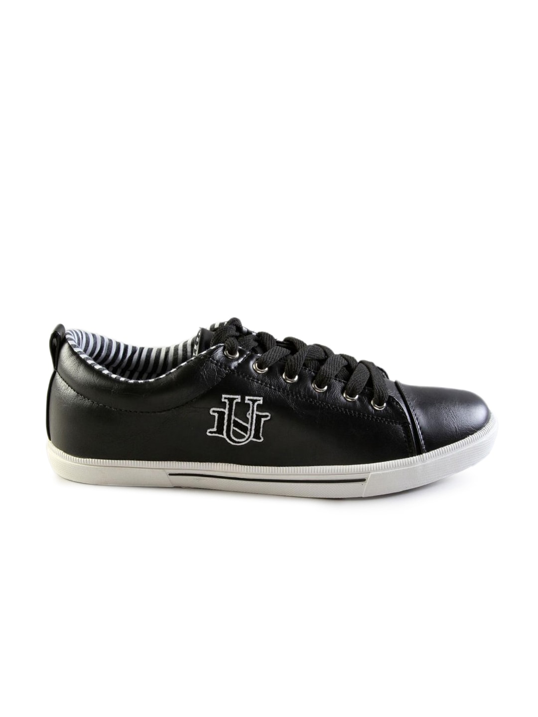 Numero Uno Men's Casual Black Leatherette Shoe