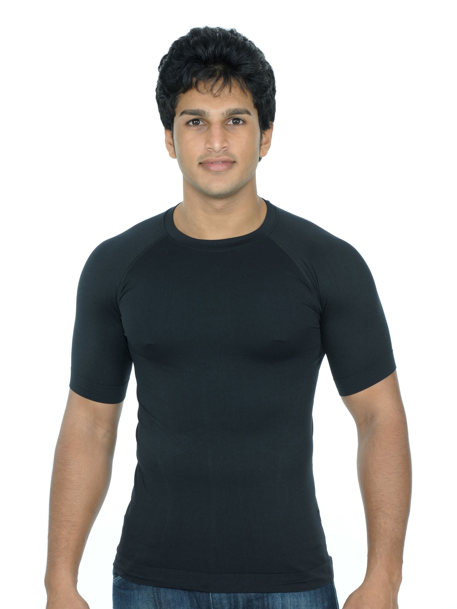 Decathlon Men's Comp Black T-shirt