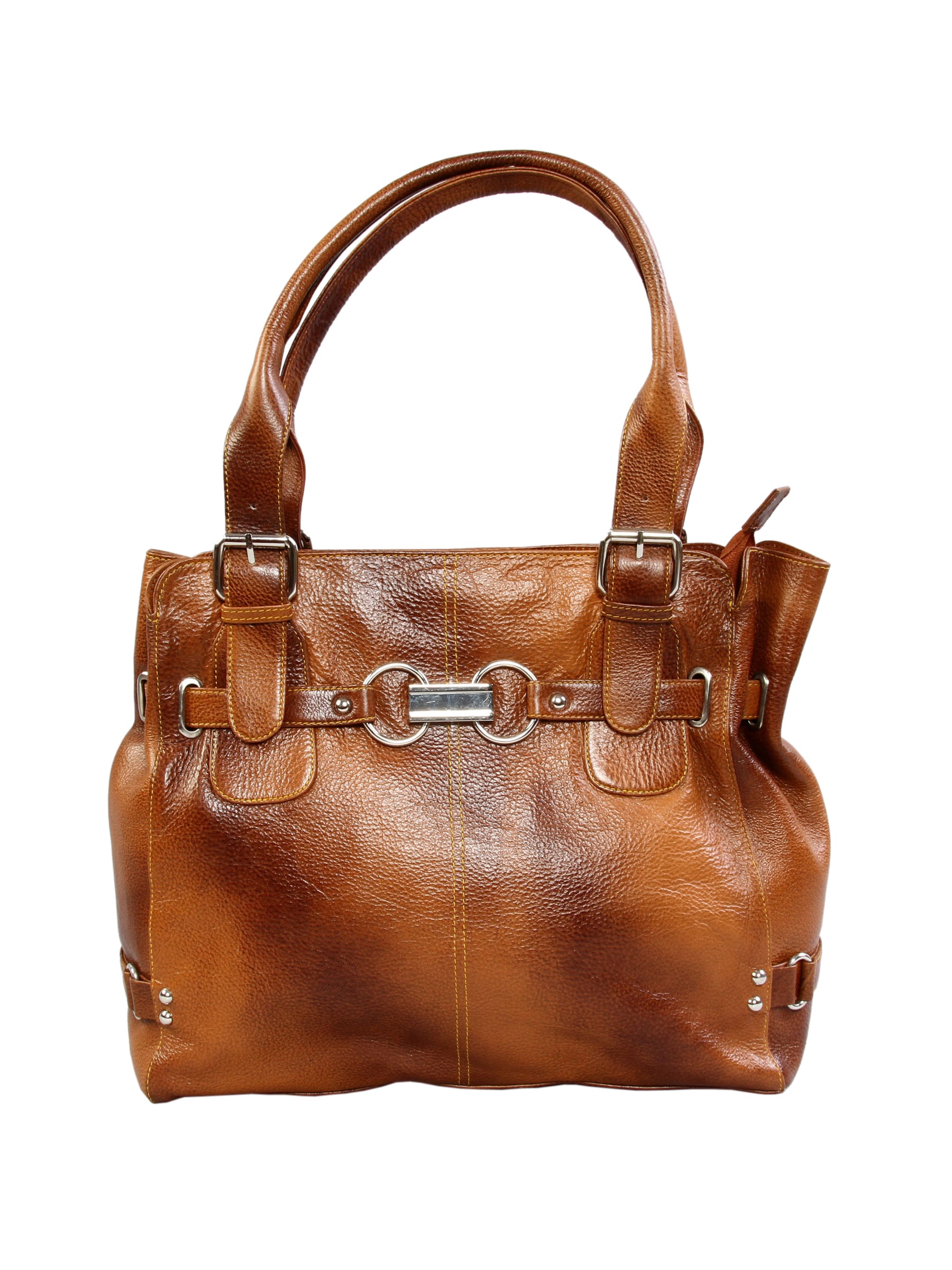 Murcia Women Big Office Leather Brown Bag