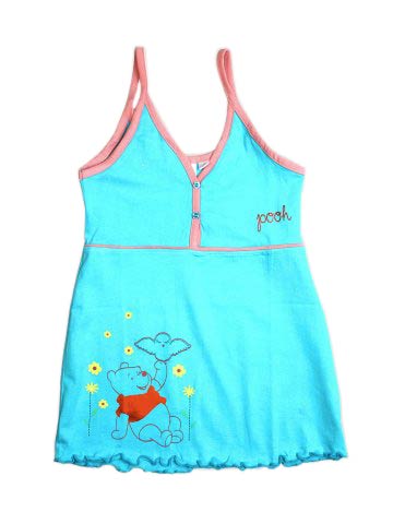 Disney Kids Girl's Blue Pooh Kidswear