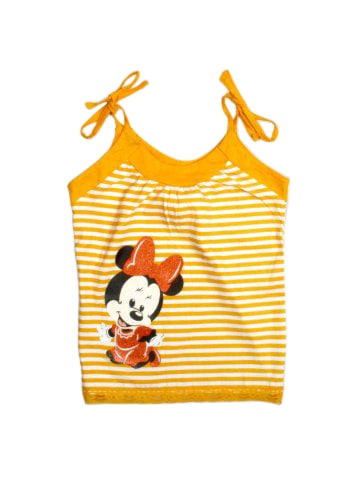 Disney Kids Girl's Minnie Orange Stripped Kidswear