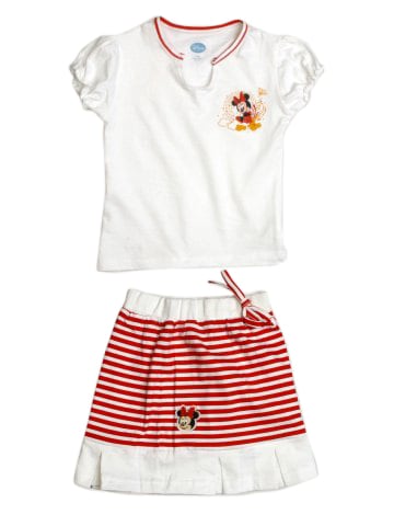 Disney Kids Girl's White Minnie & Red Kidswear