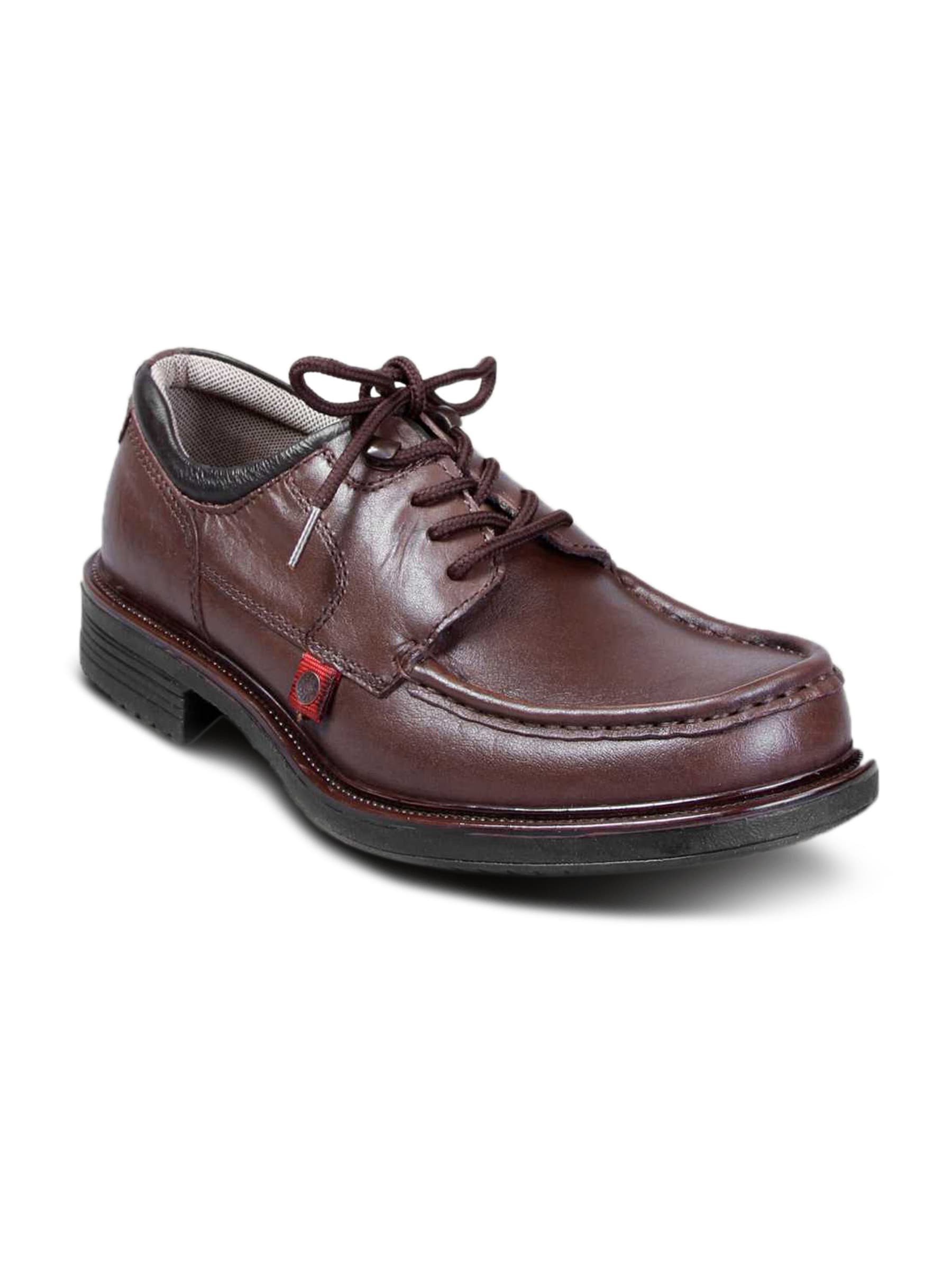 Lee Cooper Men Leather Semi Formal Brown Shoe