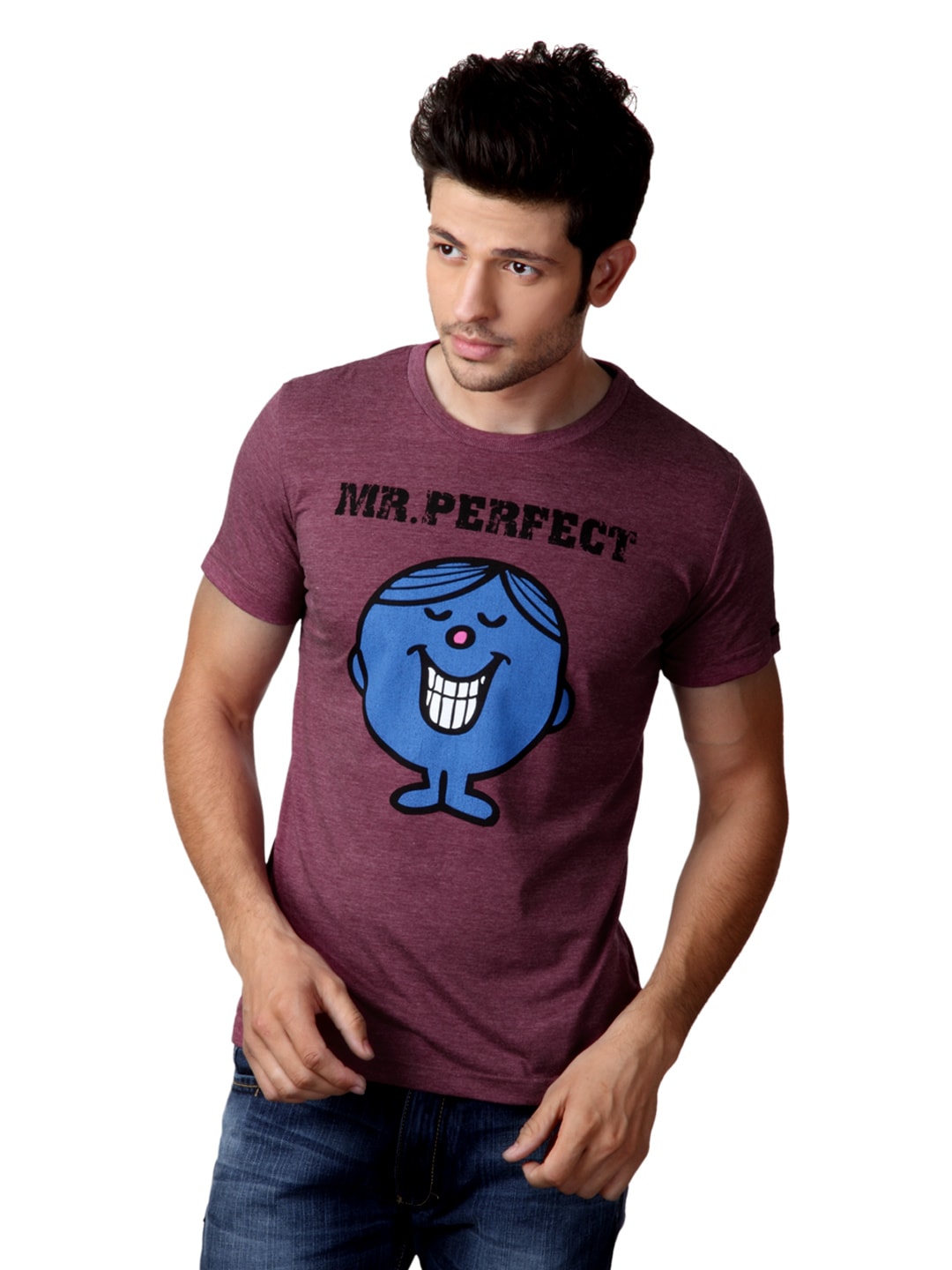 Mr.Men Maroon T-shirt