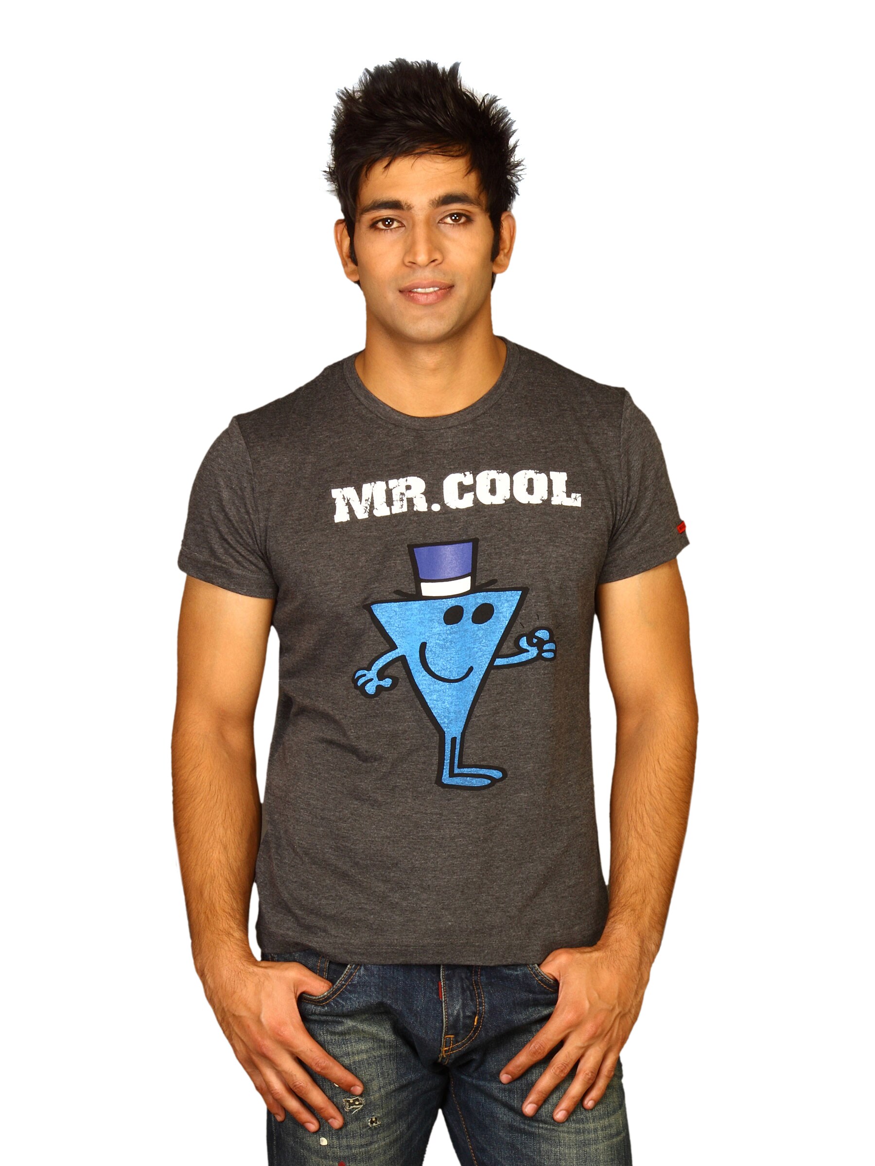 Mr.Men Men's Mr.Cool Black T-shirt