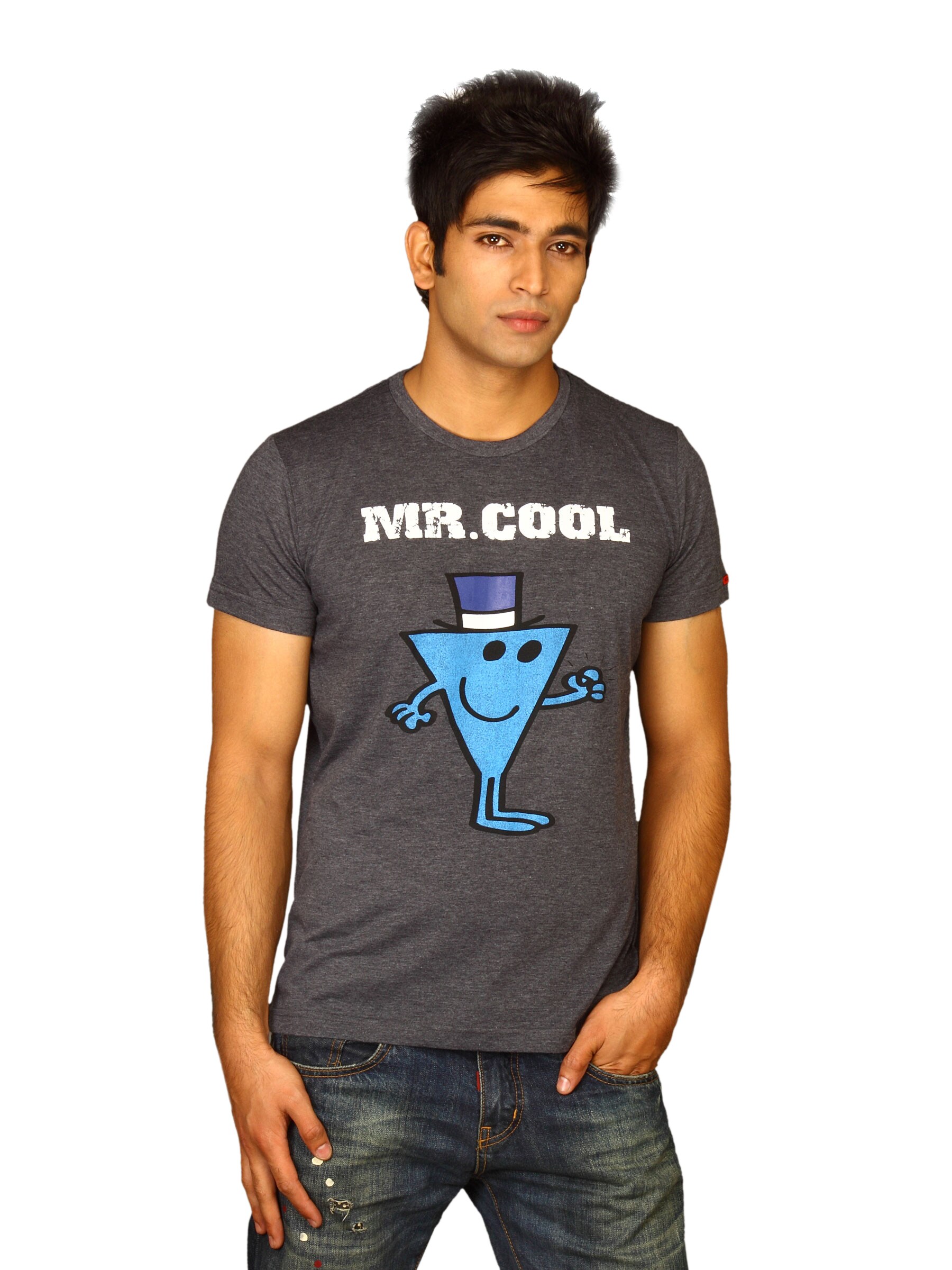 Mr.Men Men's Mr.Cool Grey T-shirt