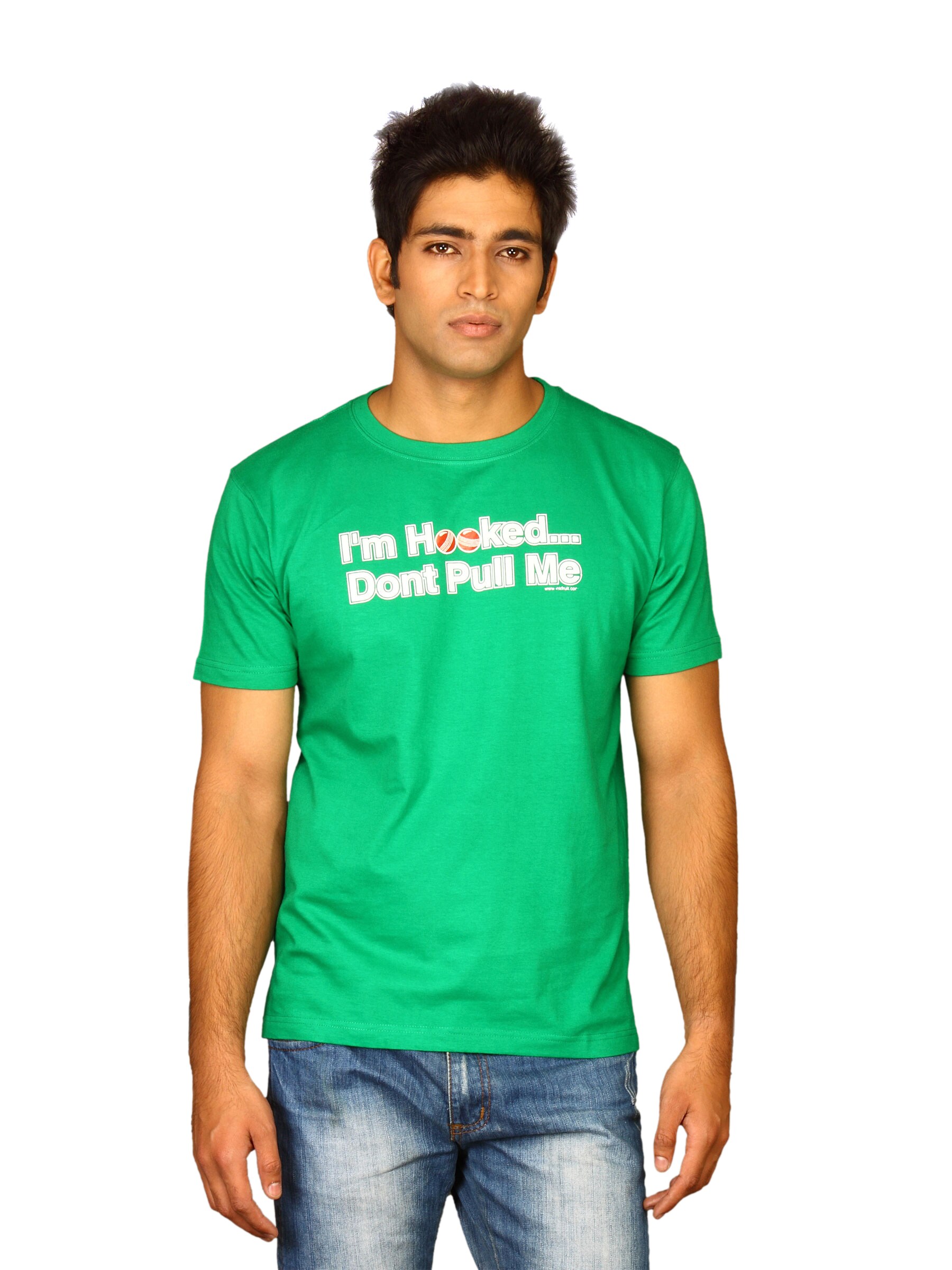 Inkfruit Men's I am Hooked Green T-shirt