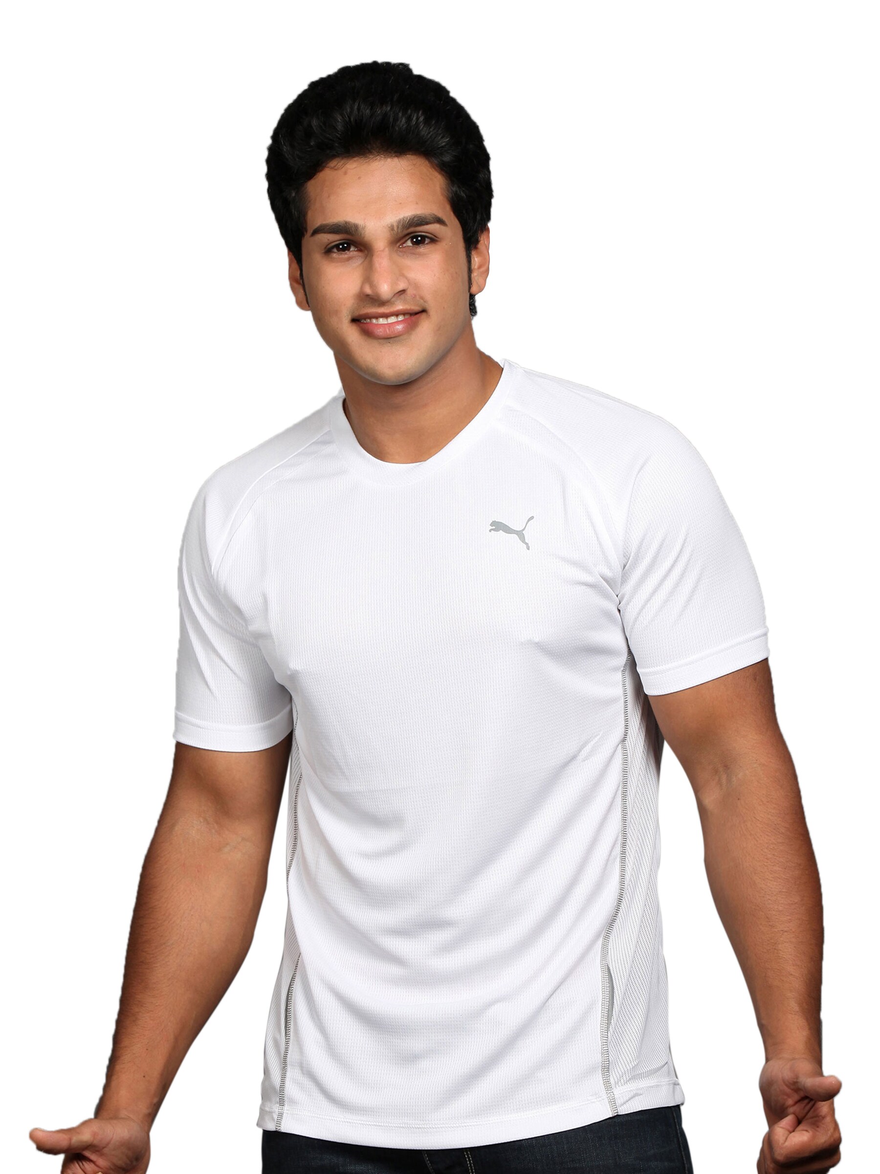 Puma Men's White T-shirt