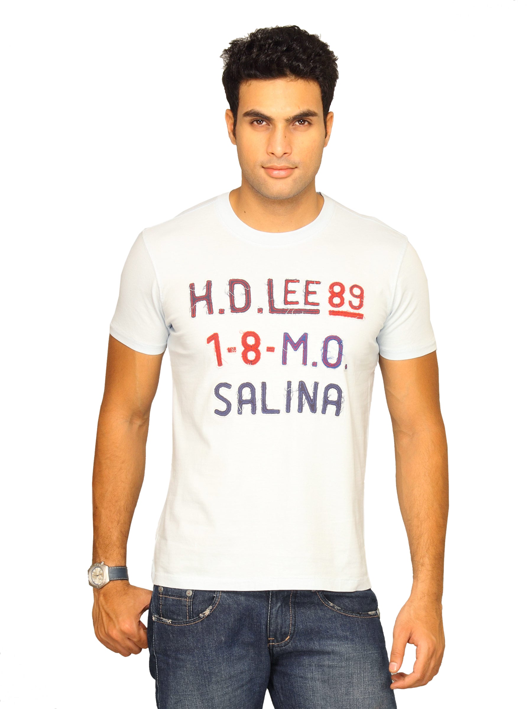Lee Men's Salina Light Blue T-shirt
