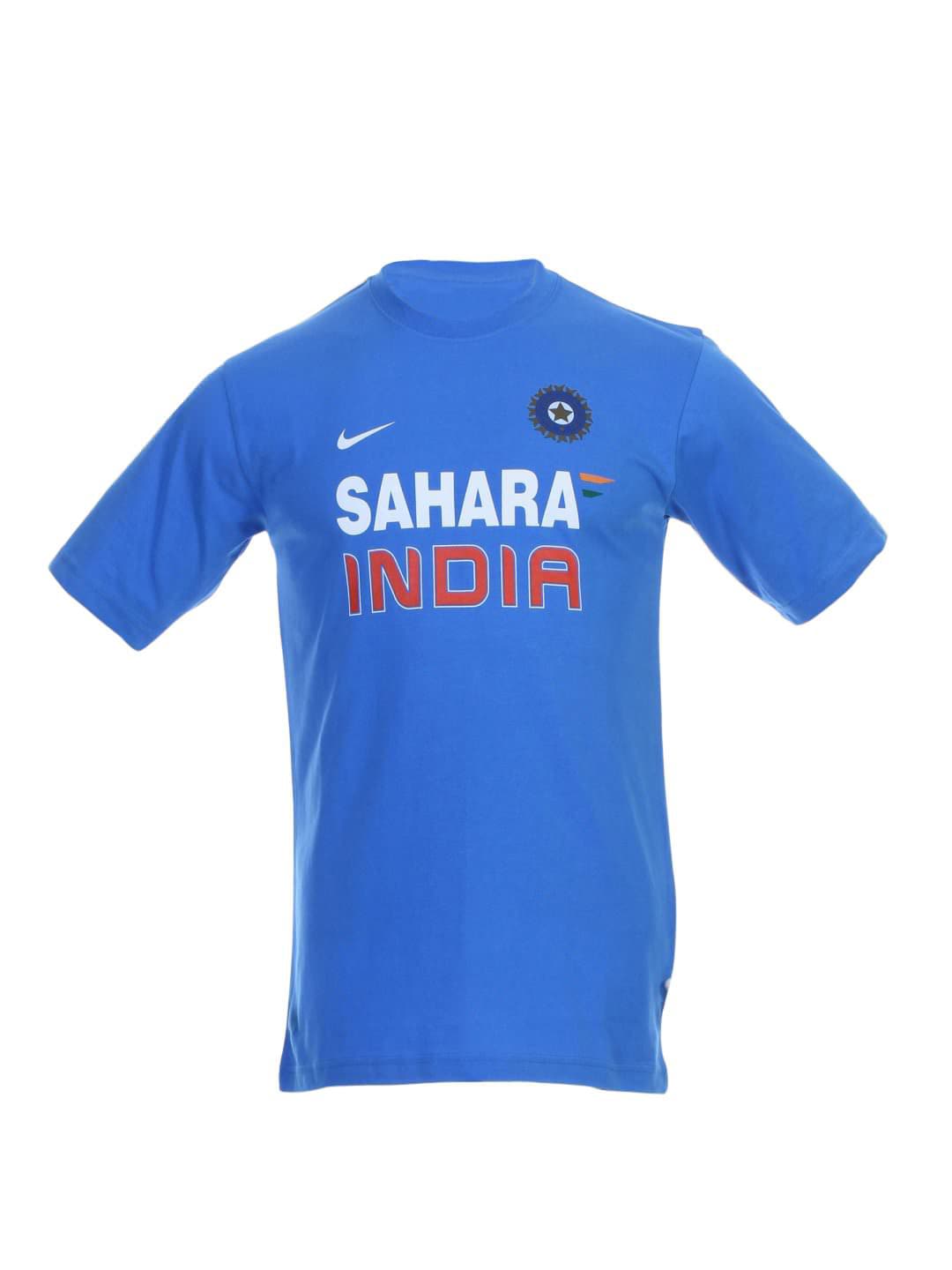 Nike Blue Take Down Cricket Tshirts