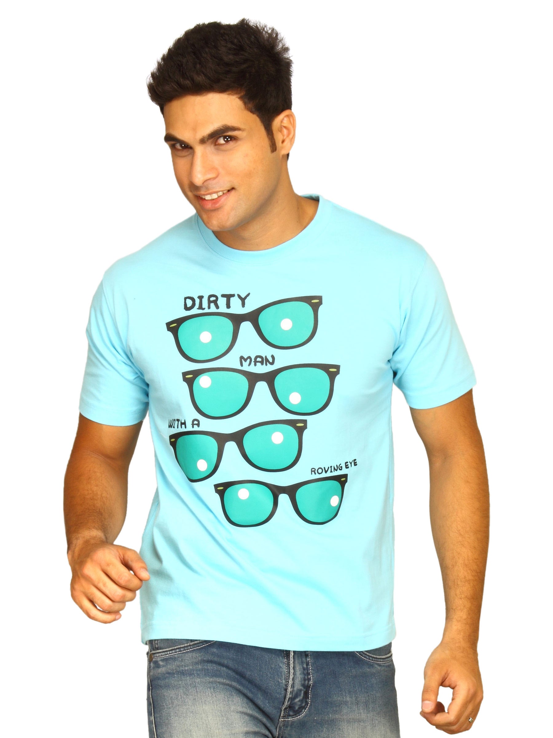 Tantra Men's Dirty Man Blue T-shirt