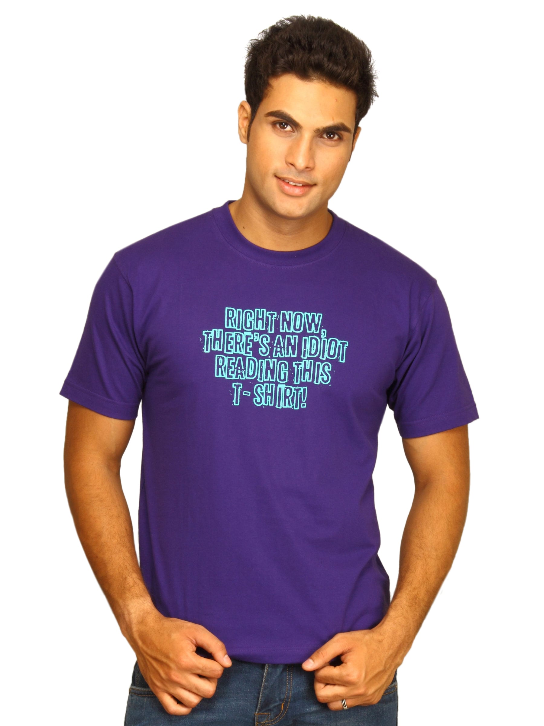 Tantra Men Purple T-shirt