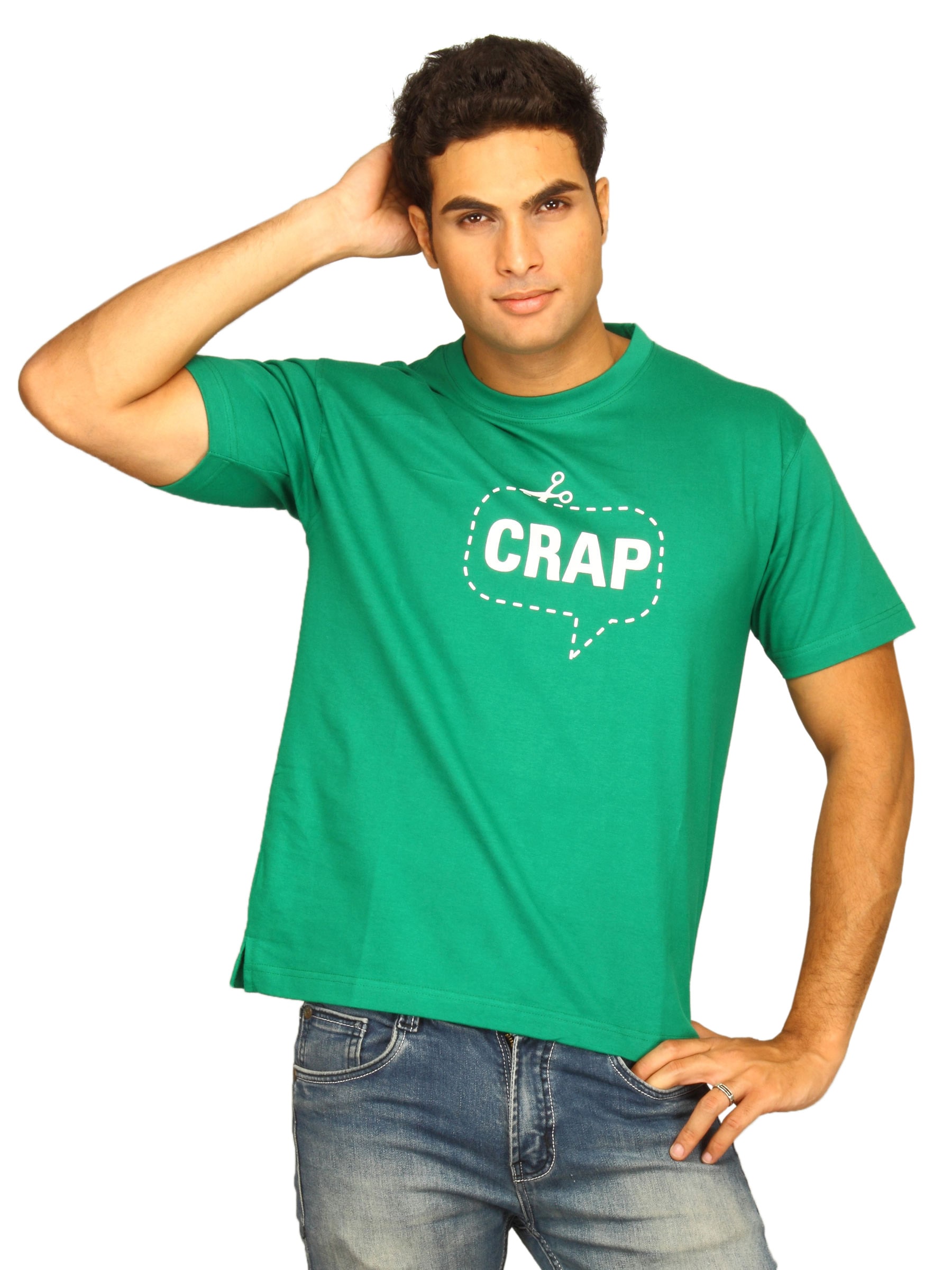 Tantra Men Cut The Crap Green T-shirt