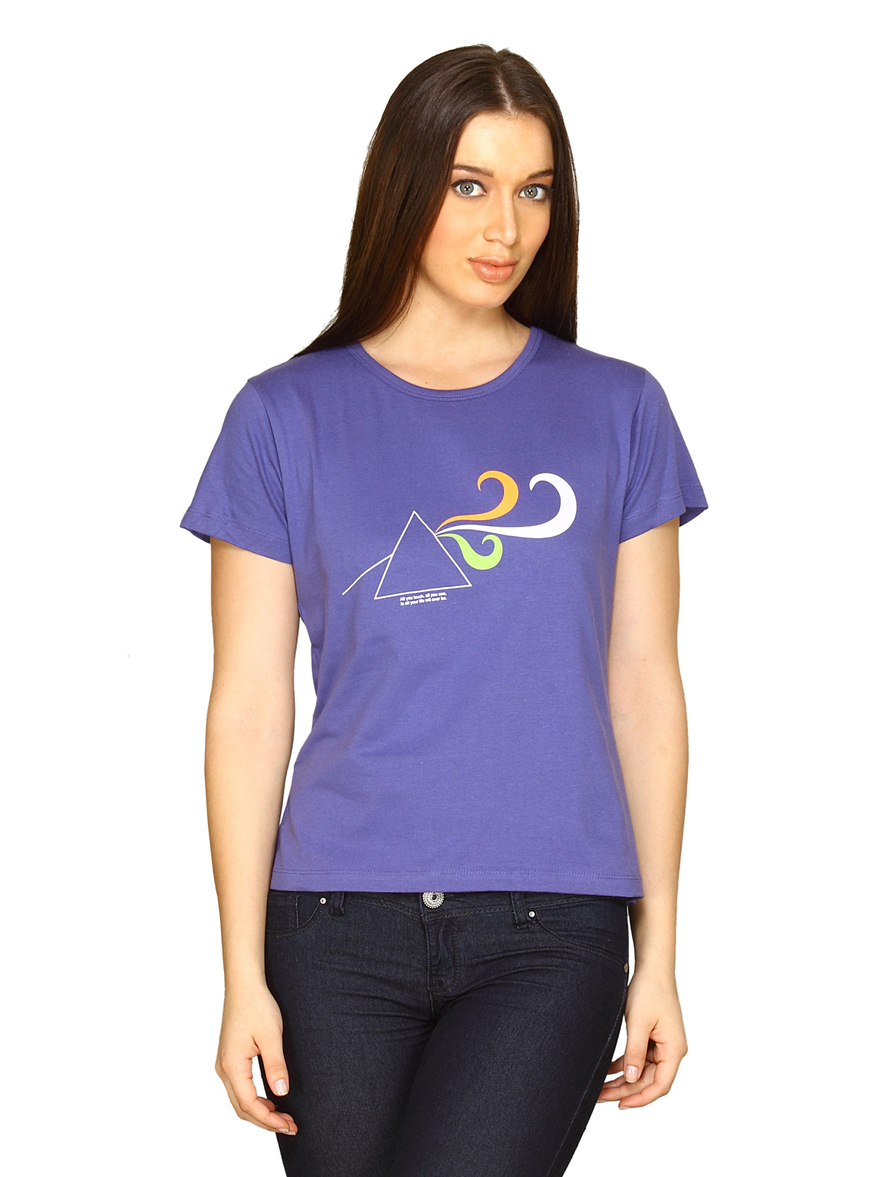 Tantra Women's Prism Blue T-shirt