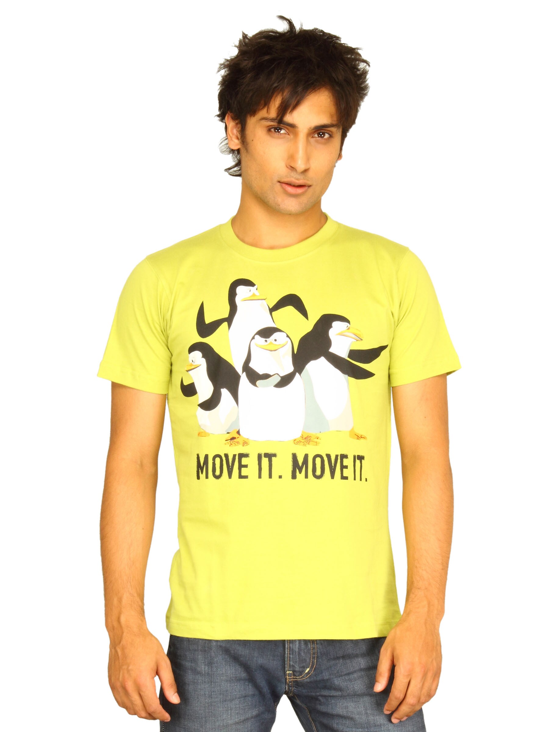 Guerrilla Men's Move It Move On Green T-shirt