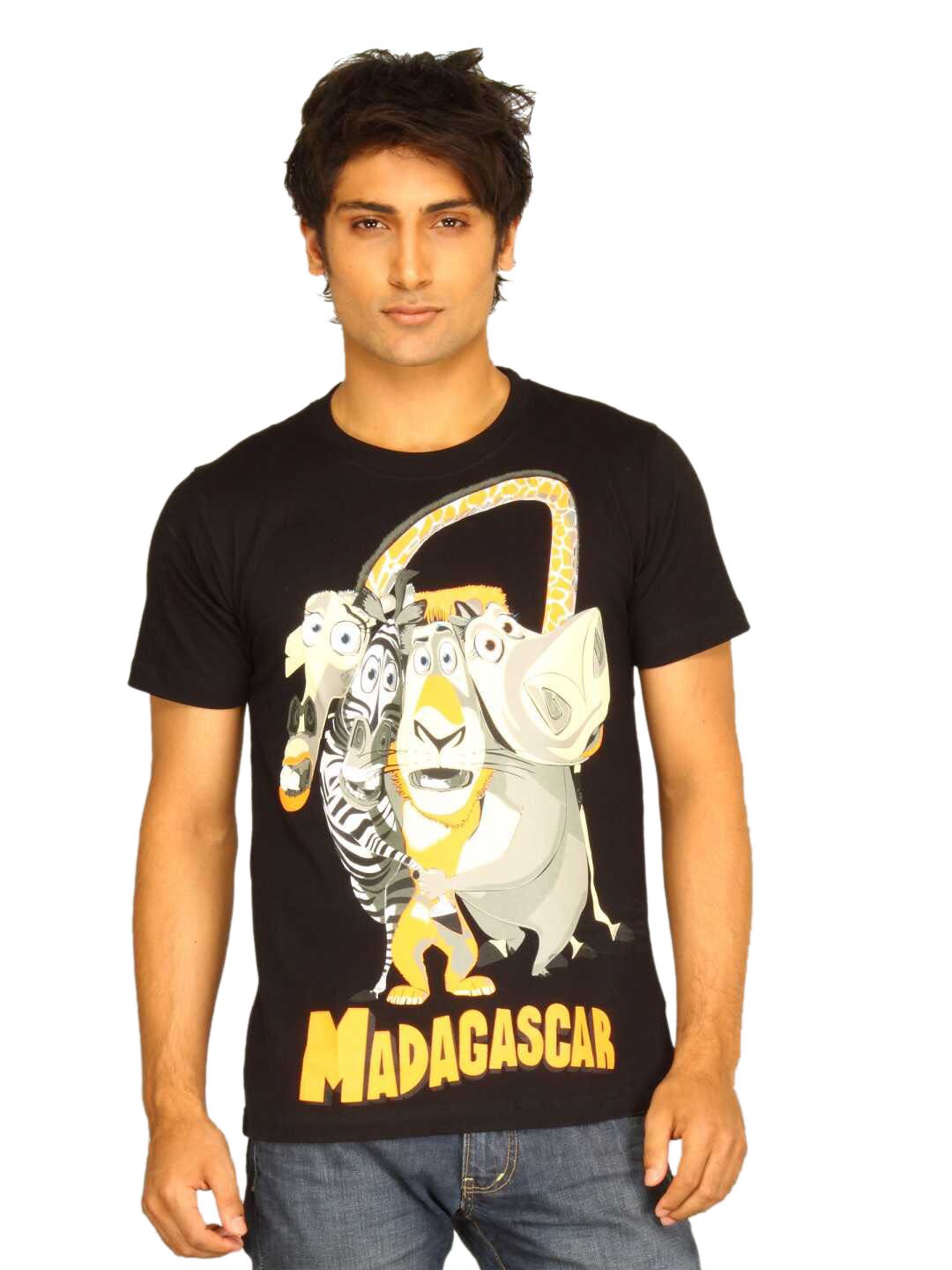 Guerrilla Men's Madagascar Black T-shirt