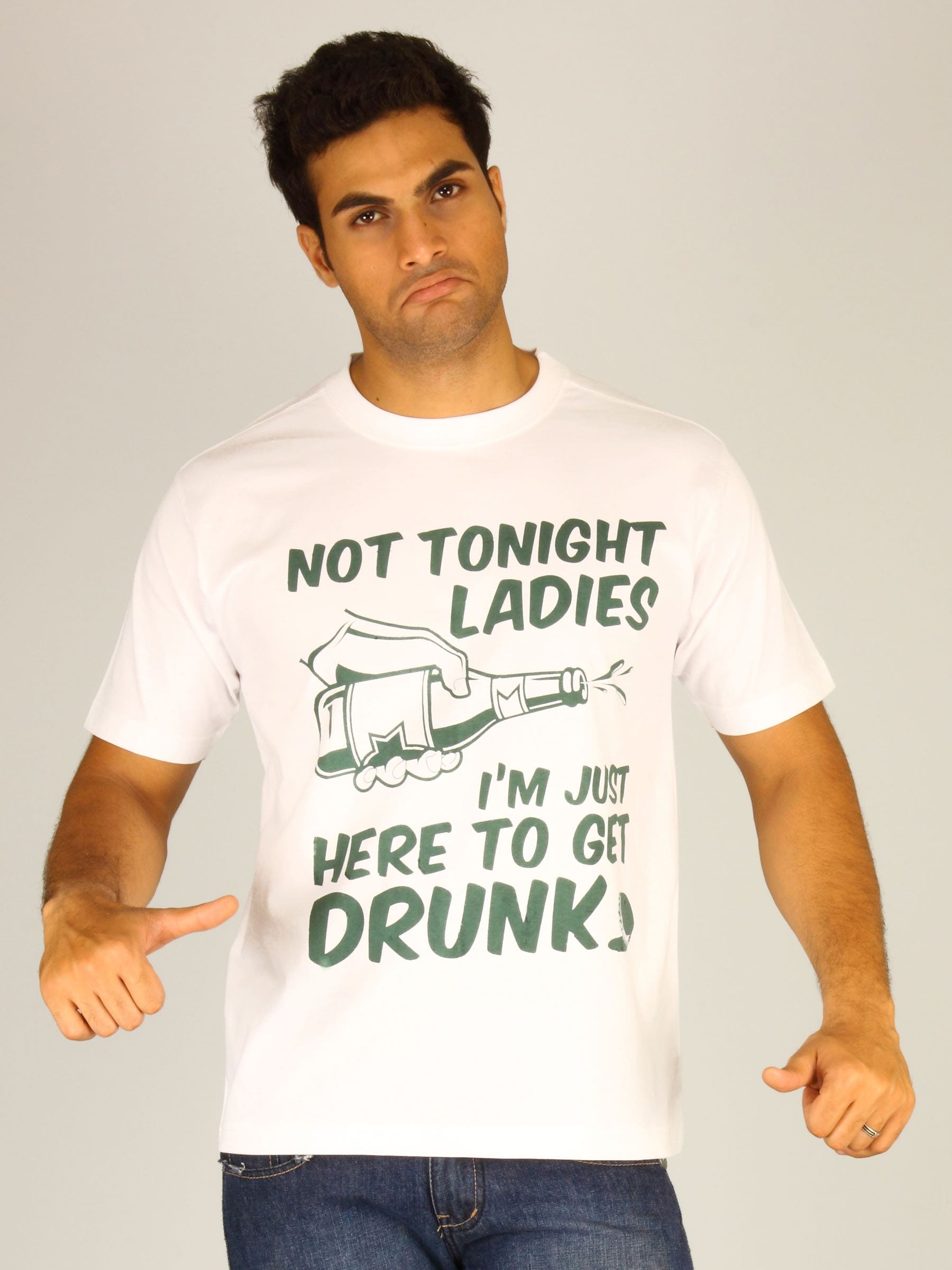 Myntra Men's Not tonight ladies T-shirt