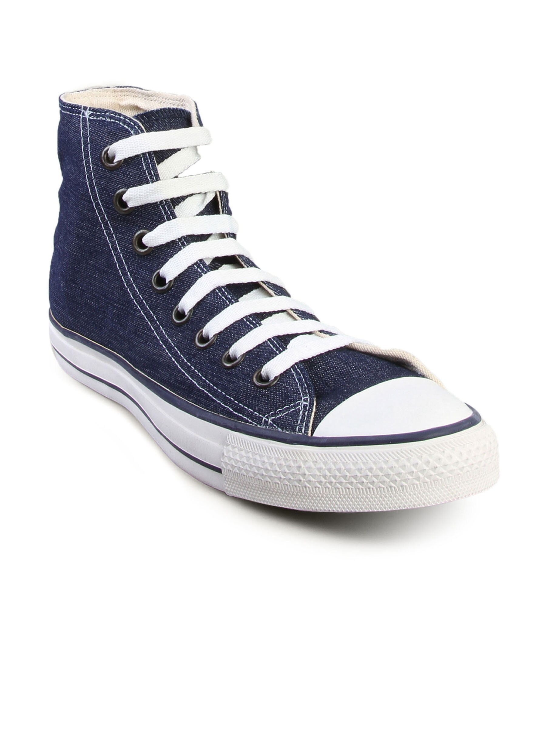 Converse Men's All Star HI Navy Blue Canvas Shoe