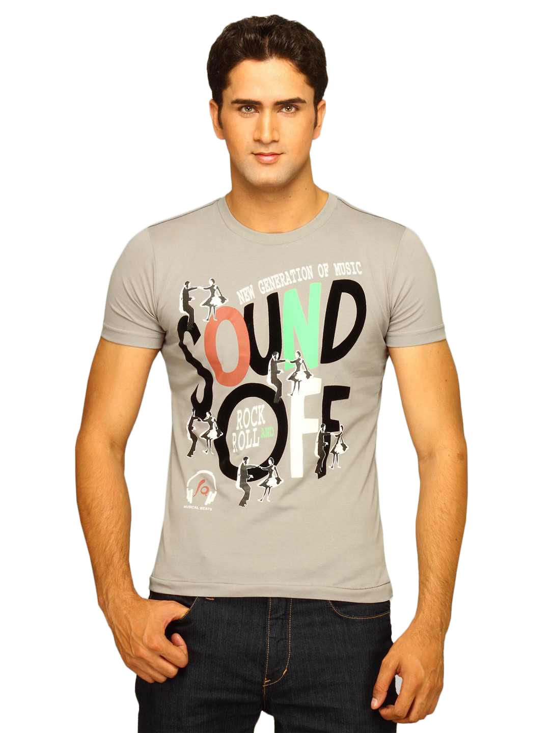 Status Quo Men's Sound Off Grey T-shirt