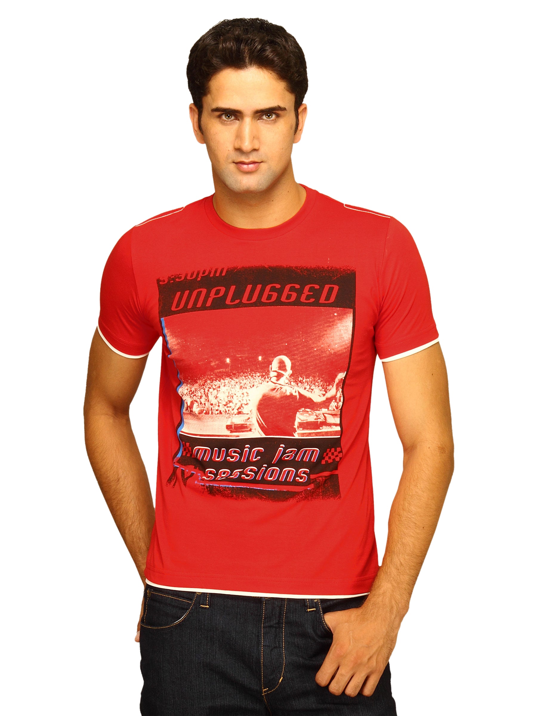 Status Quo Men's Unplugged Red T-shirt