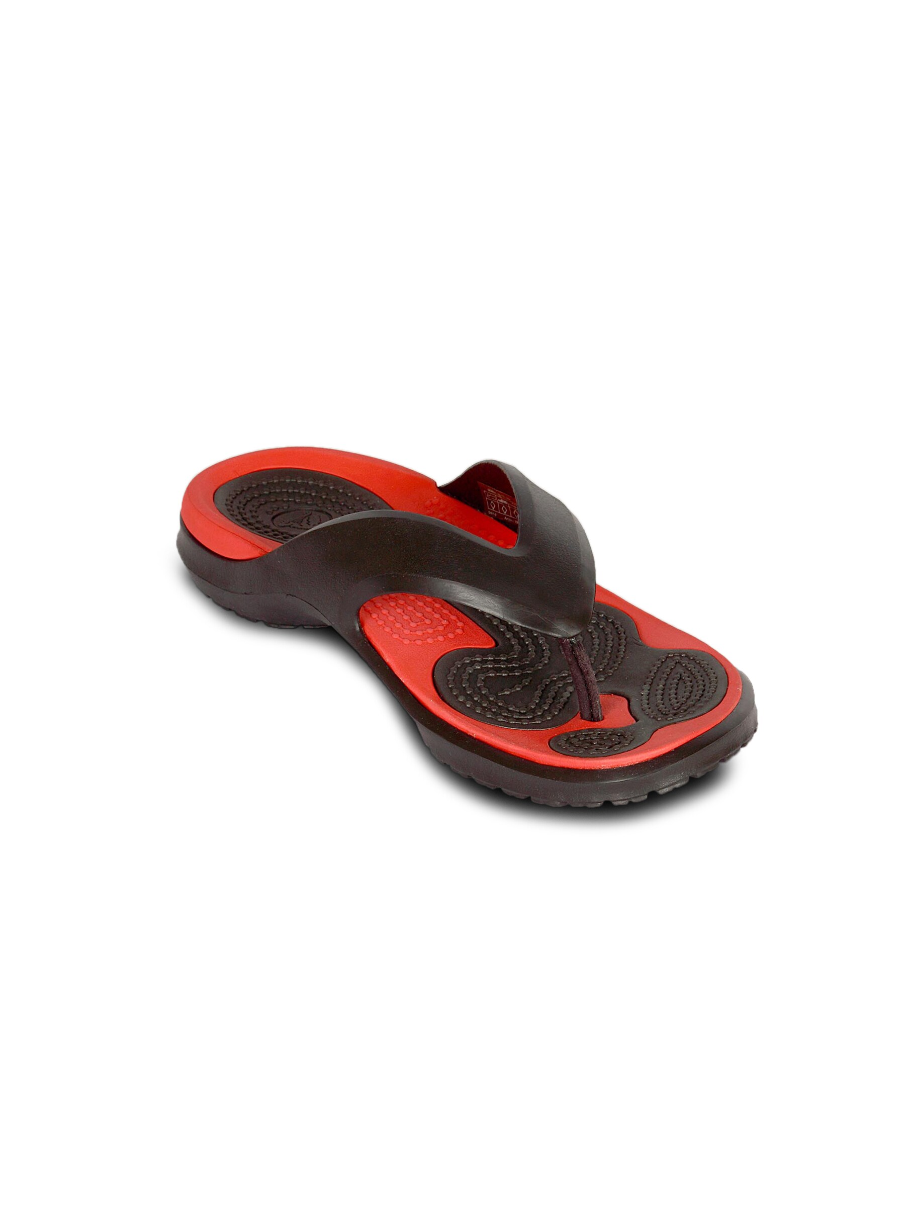 Crocs Unisex Modi Flip Black Red Flip Flop
