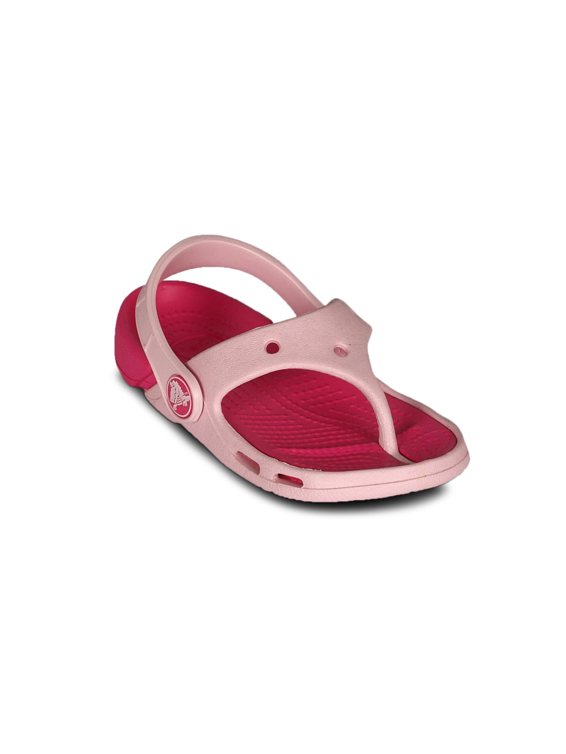 Crocs Kid's Electro Flip Bubblegum Fuchsia Pink Kidswear
