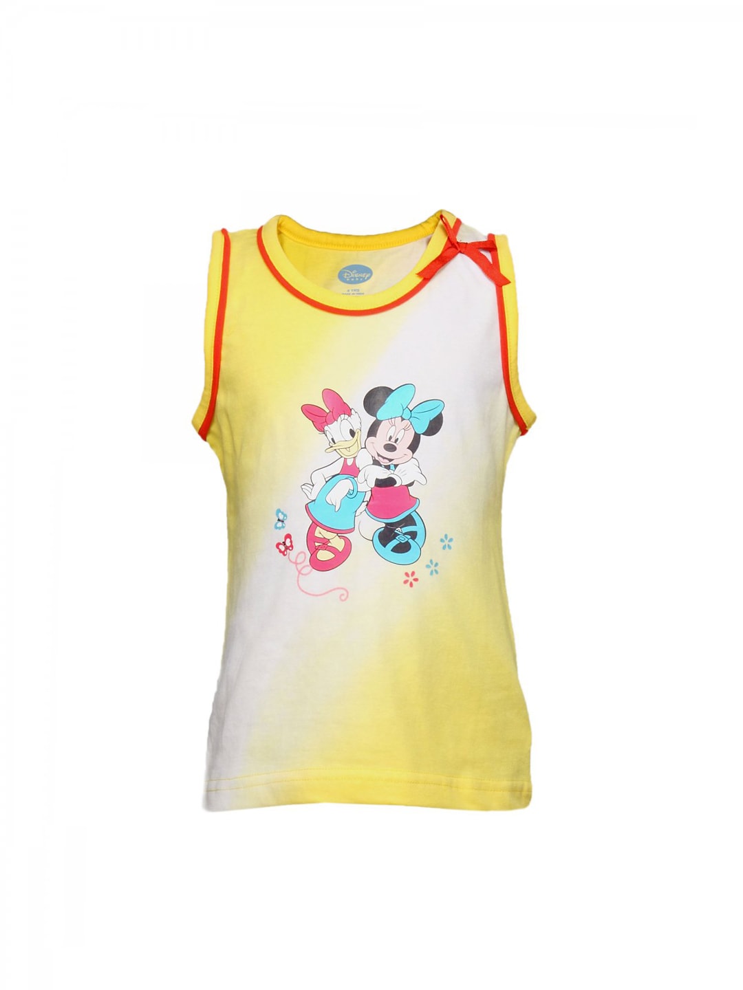 Disney Kids Girl's Minnie And Daisy Yellow Kidswear