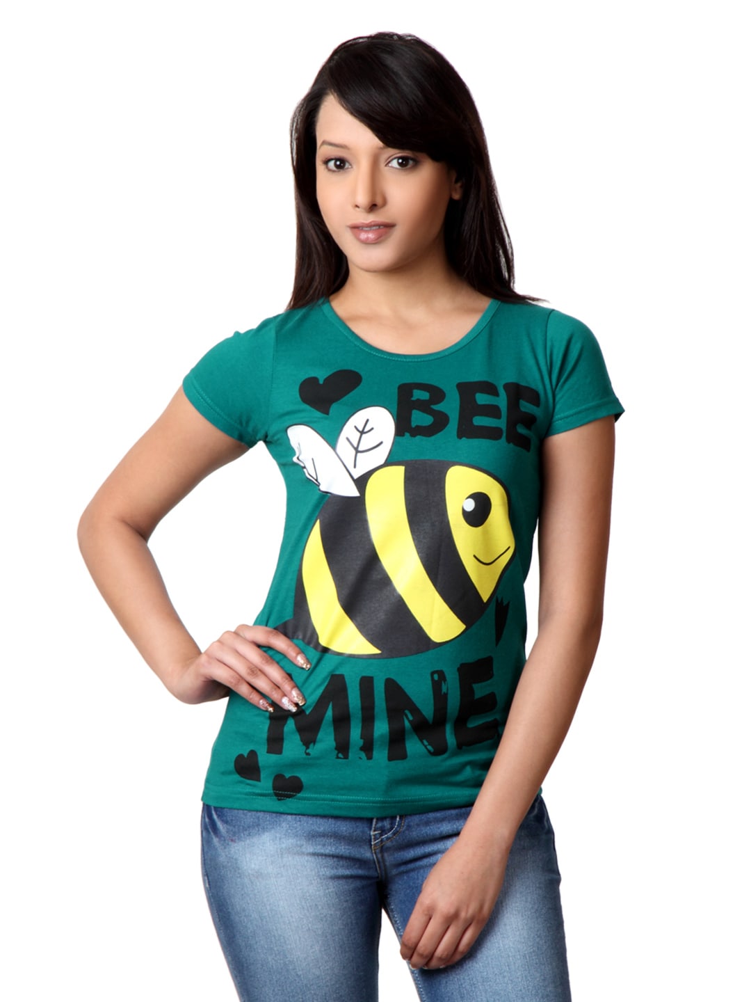 Jealous 21 Green Bee Mine T-shirt