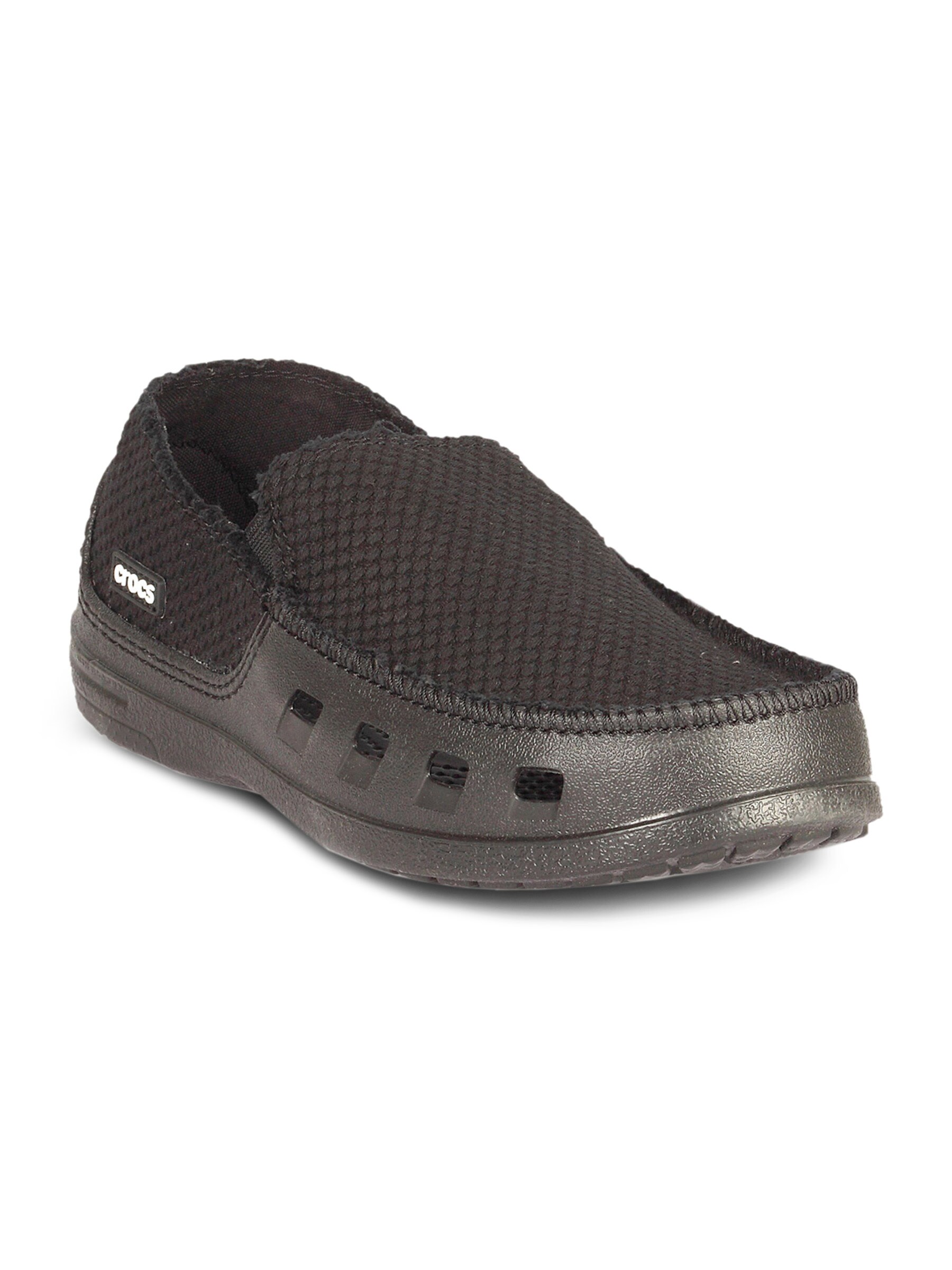 Crocs Men's Tideline Canvas Black Shoe
