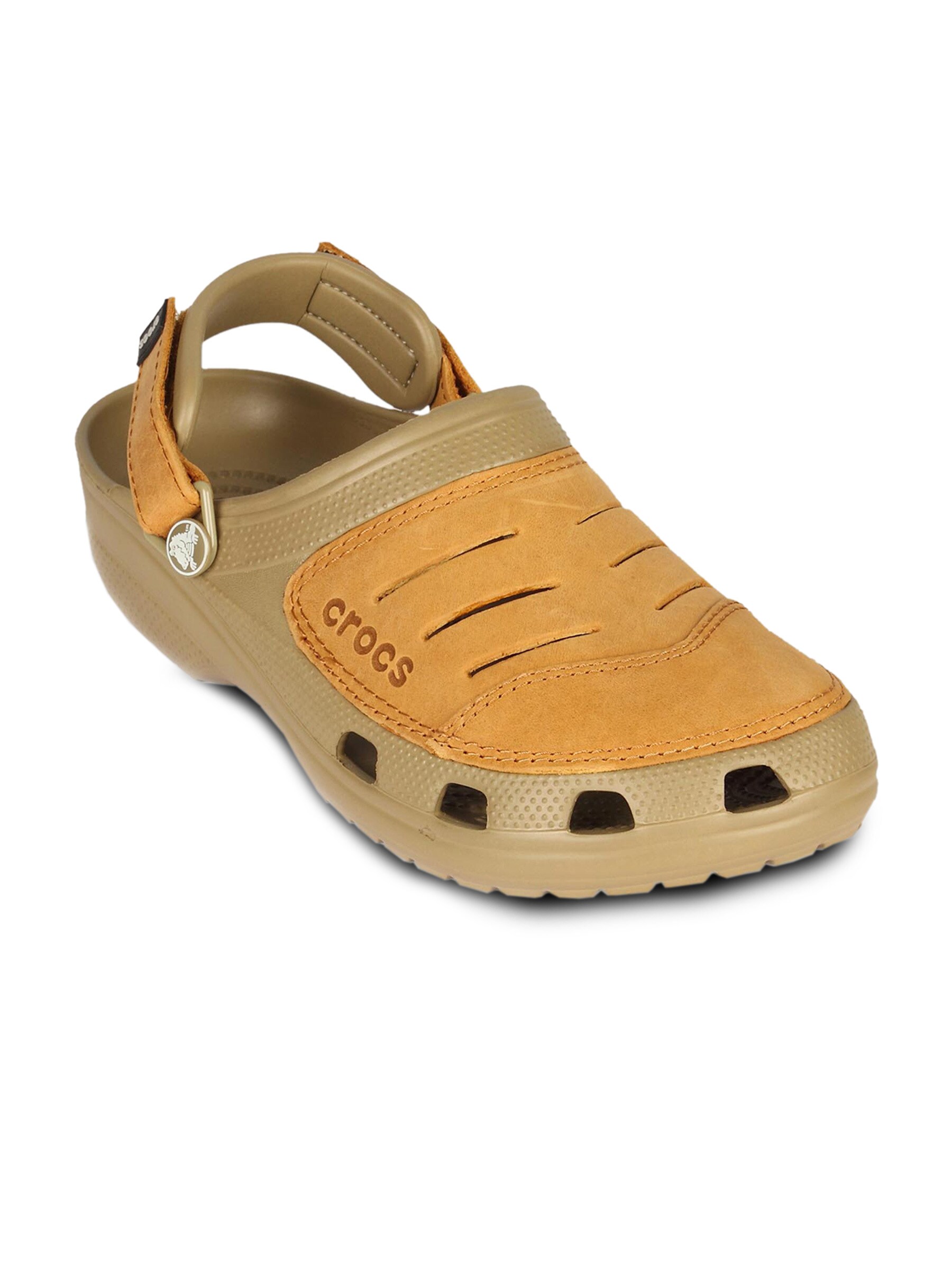 Crocs Men Yukon Khaki Brown Sandal