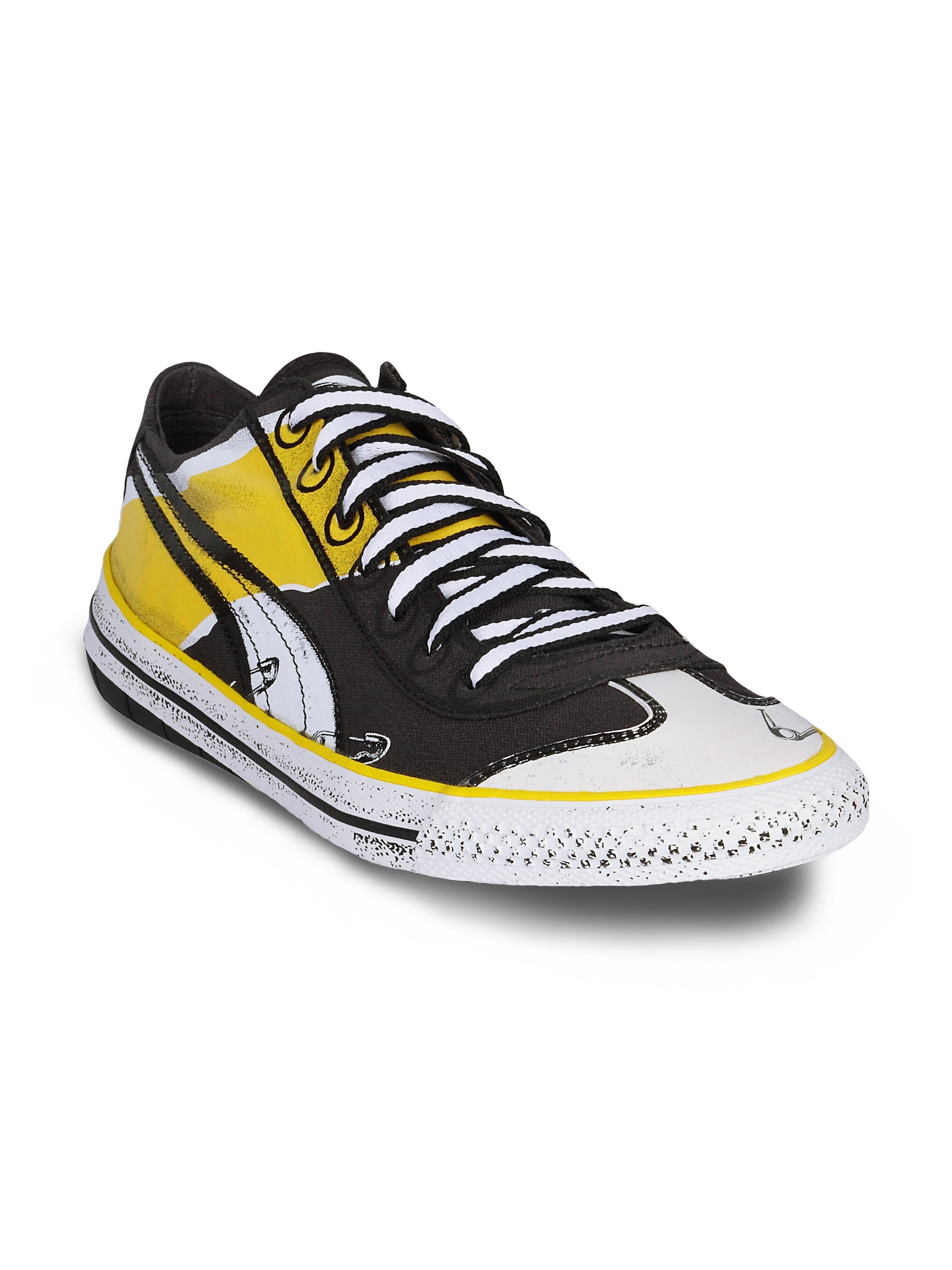 Puma Unisex Lo Punk Black Yellow Shoe