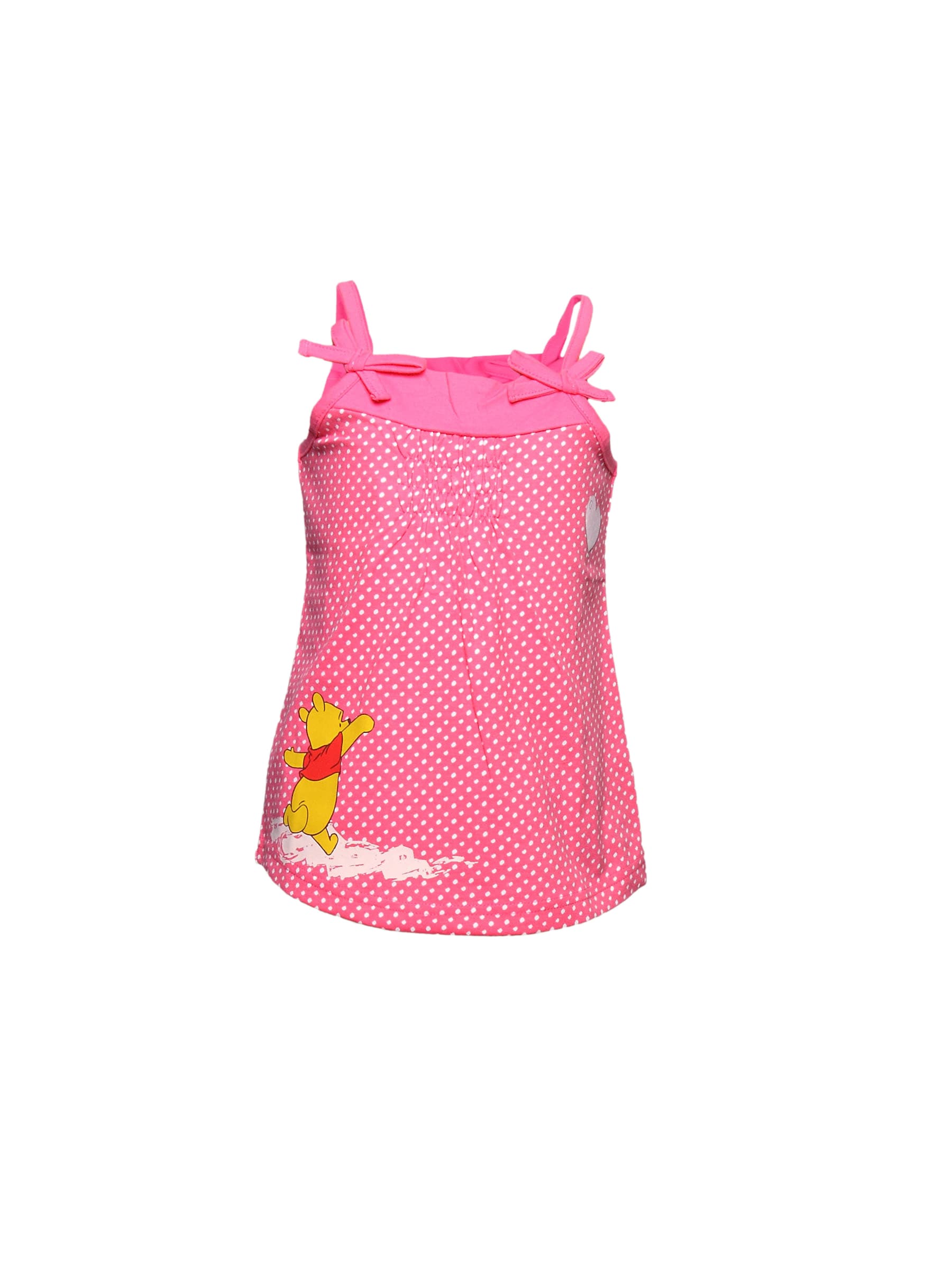 Disney Kids Girl's Spaghetti Pink Pooh Top Kidswear