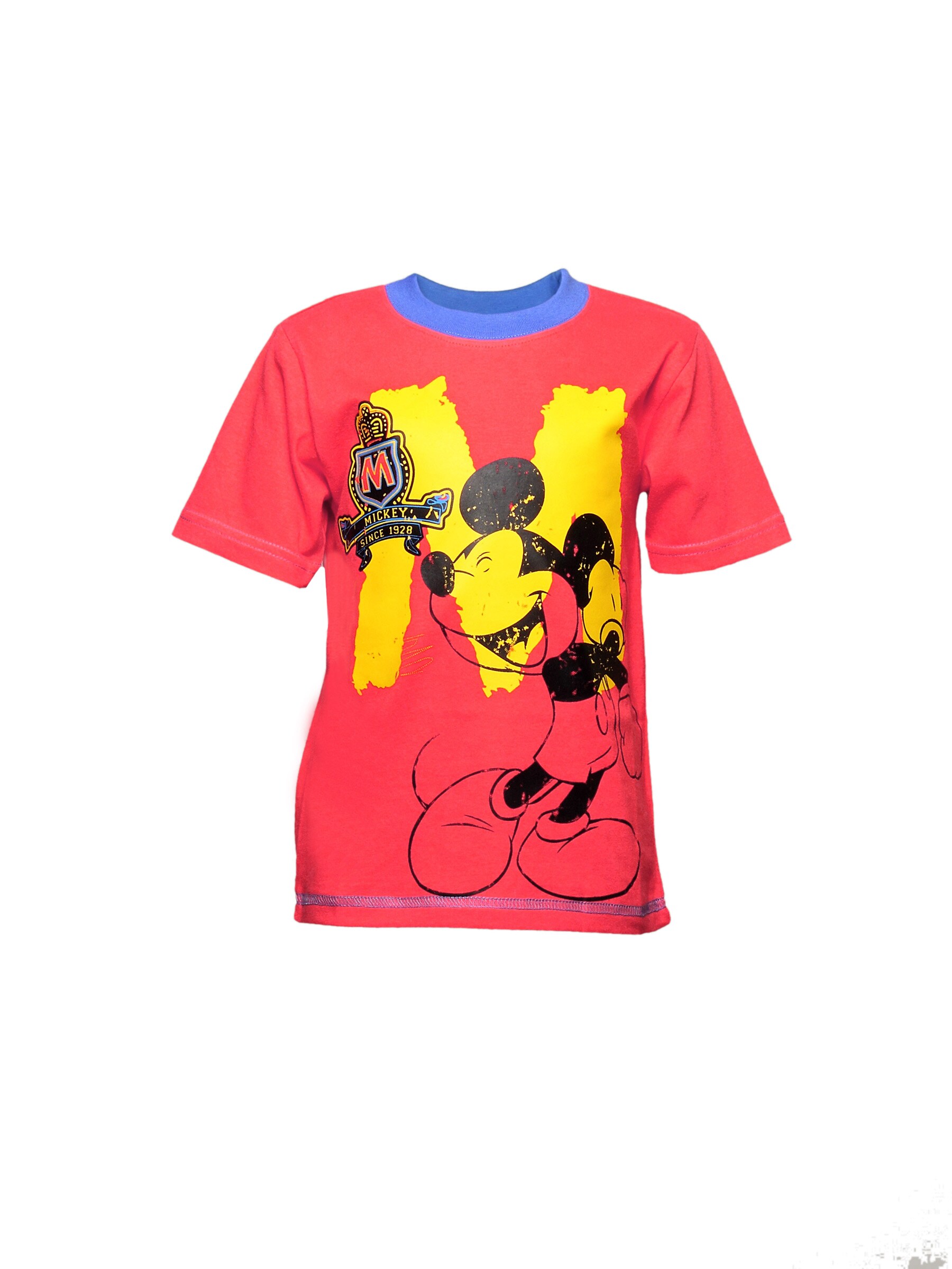 Disney Kids Boy's Red Mickey Since 1928 Tee Kidswear