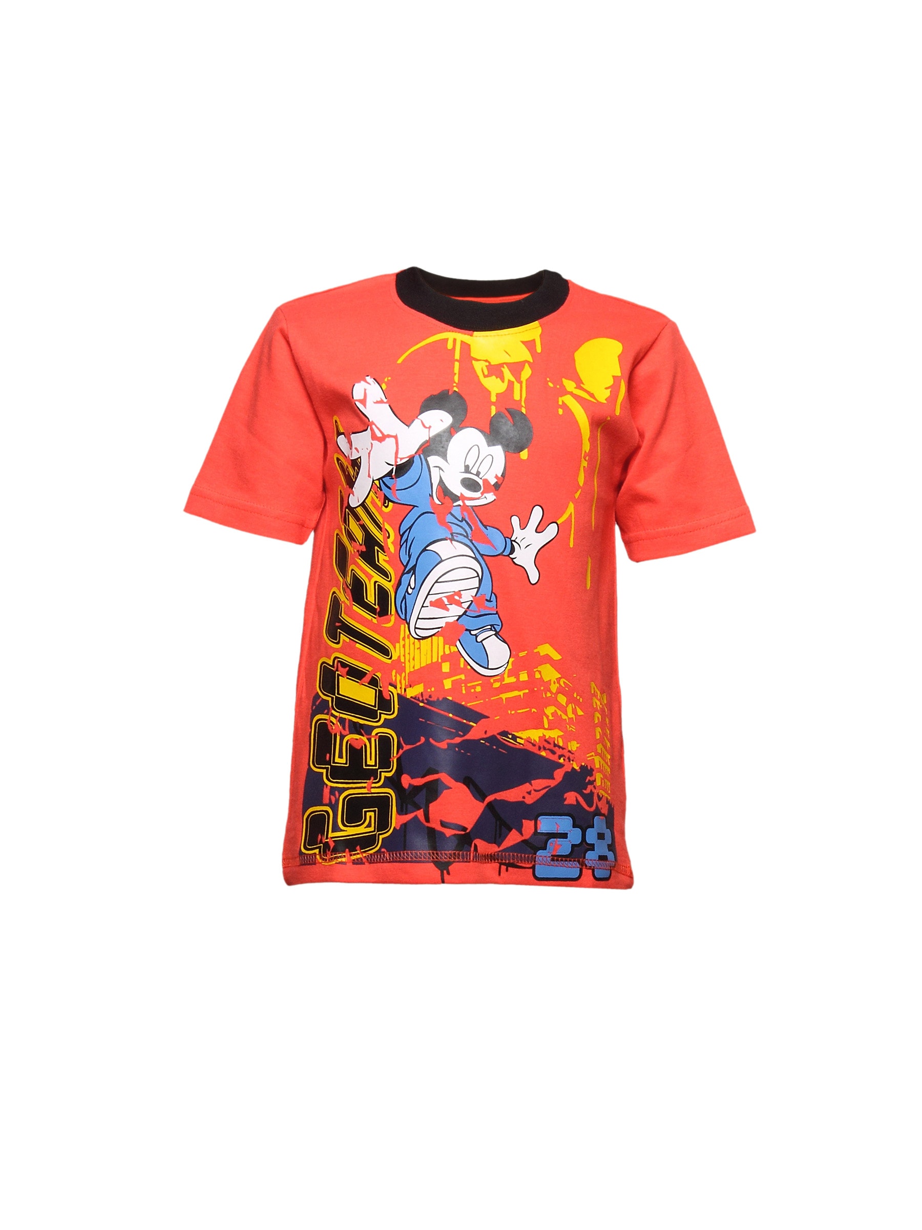 Disney Kids Boy's Red Geo Team Kidswear