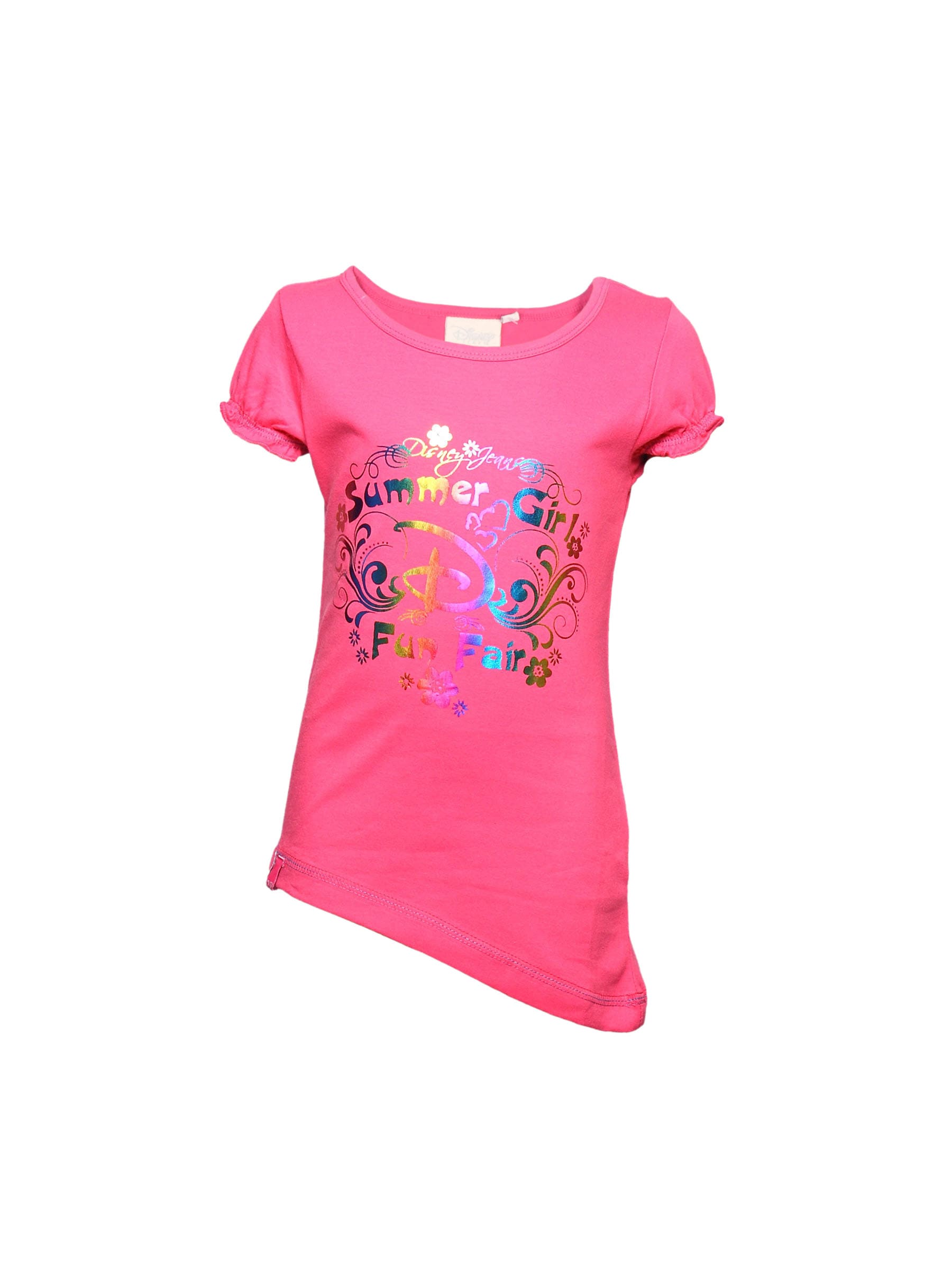 Disney Kids Girl's Pink Summer Fun Fair Kidswear