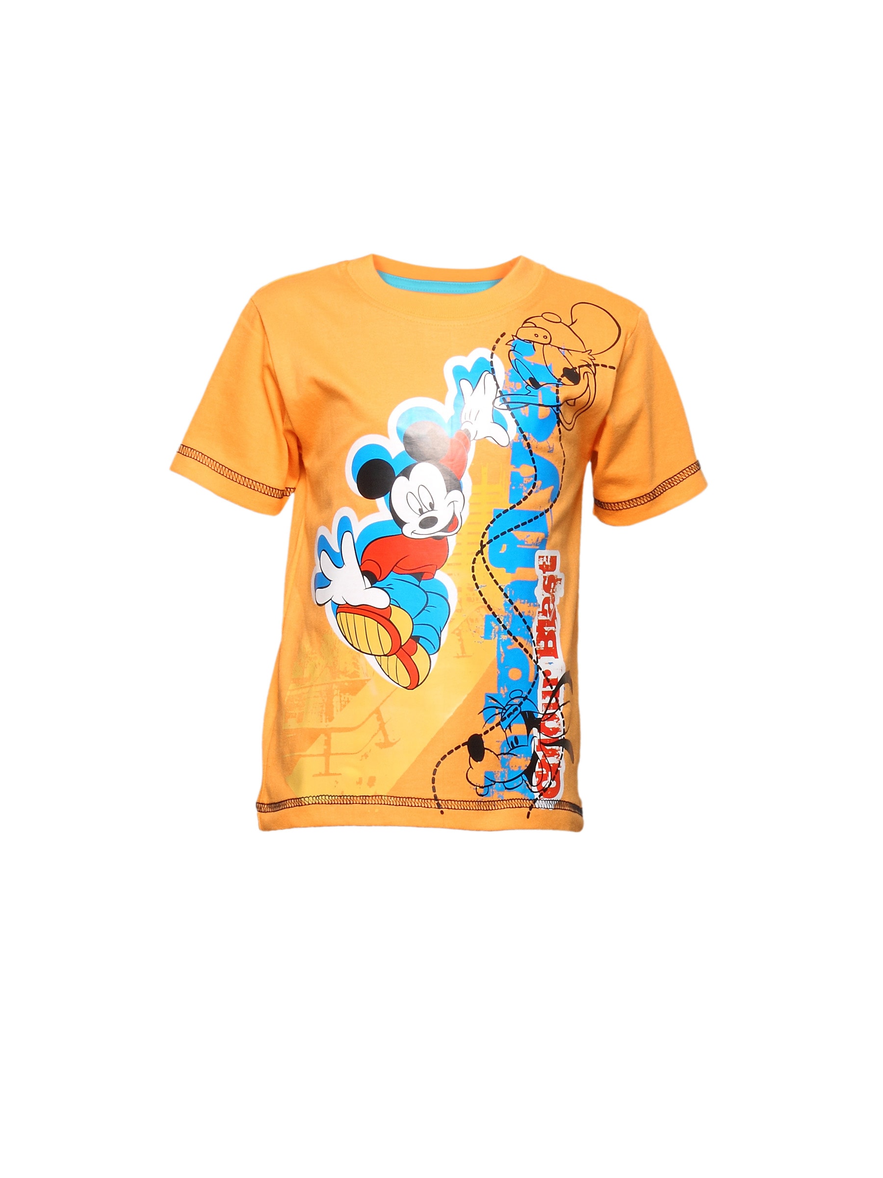 Disney Kids Boy's Orange Colour Blast Kidswear