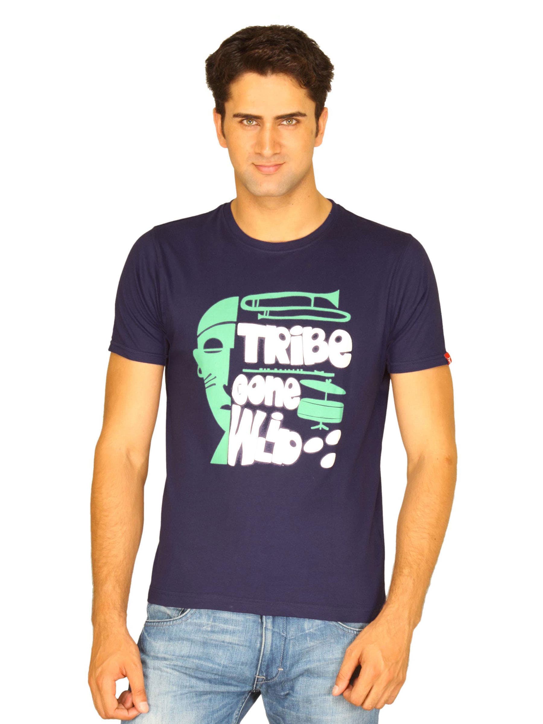 Probase Men's Tribe Gone Wild Purple T-shirt
