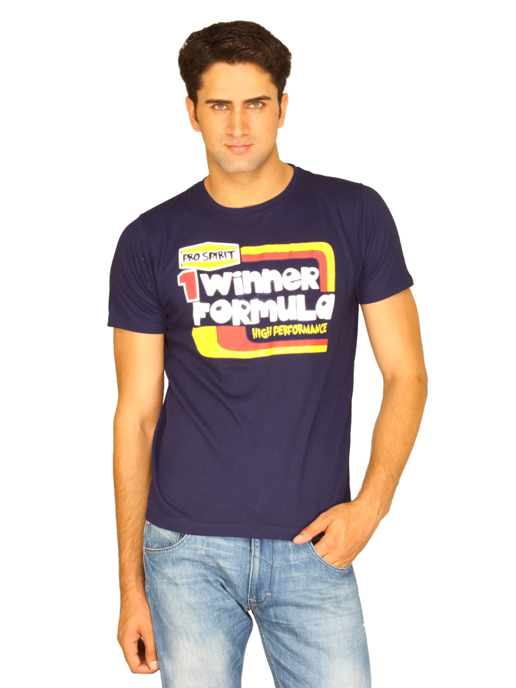 Probase Men's Winner Formula Navy T-shirt