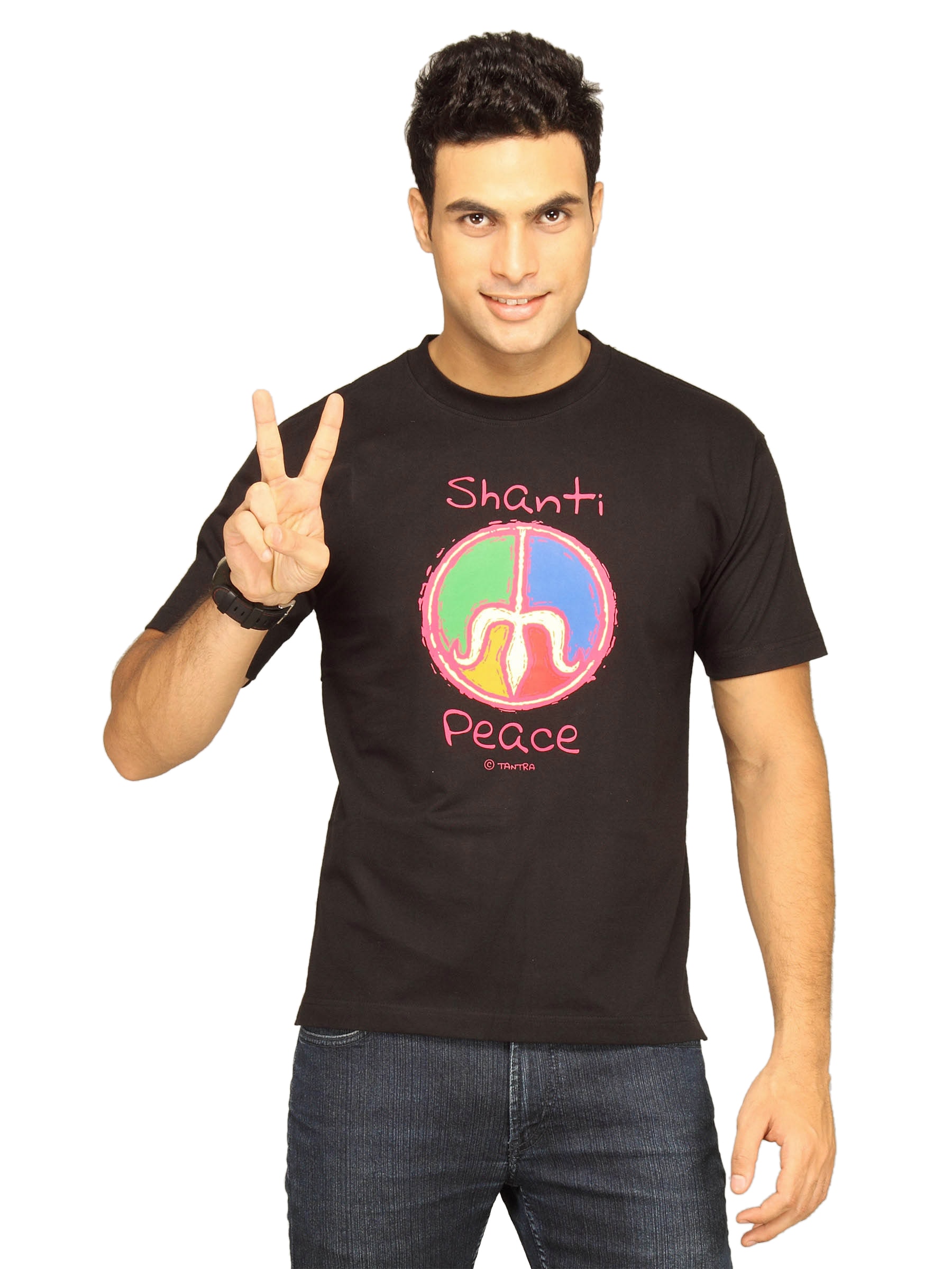 Tantra Men's Shanti Black T-shirt