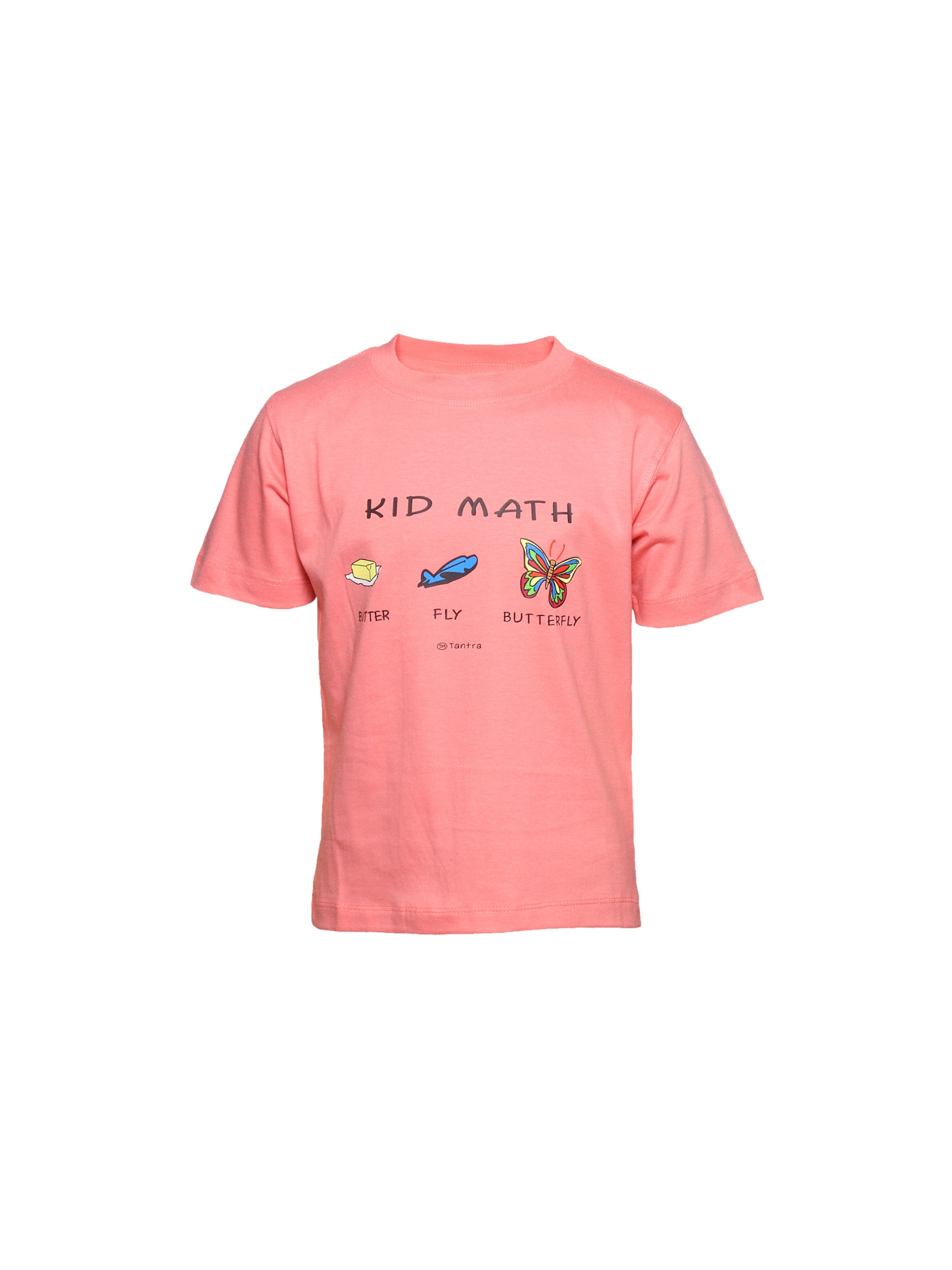 Tantra Kid's Unisex Math Pink Kidswear